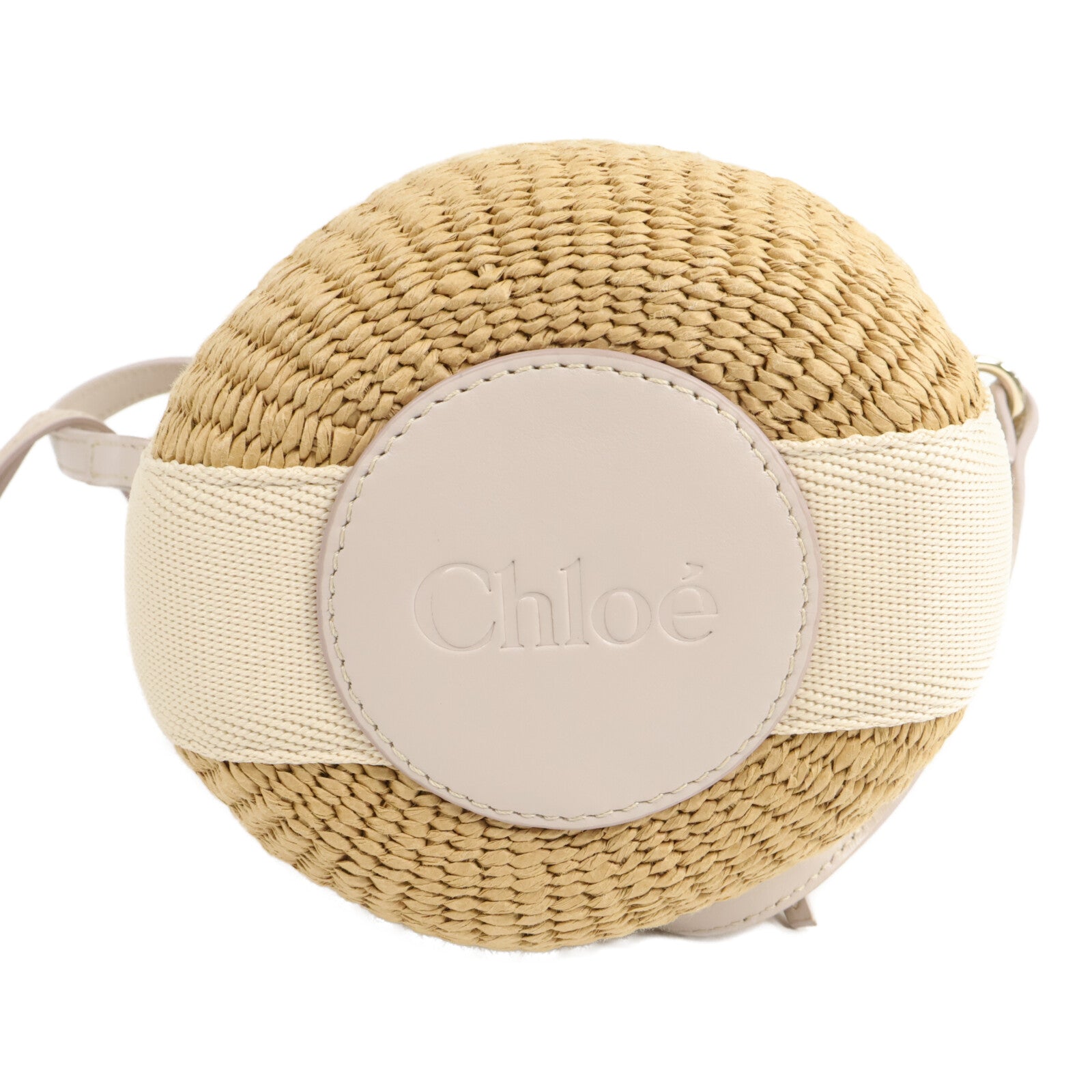 Chloe 藤料Small Woody Basket手挽肩背兩用袋