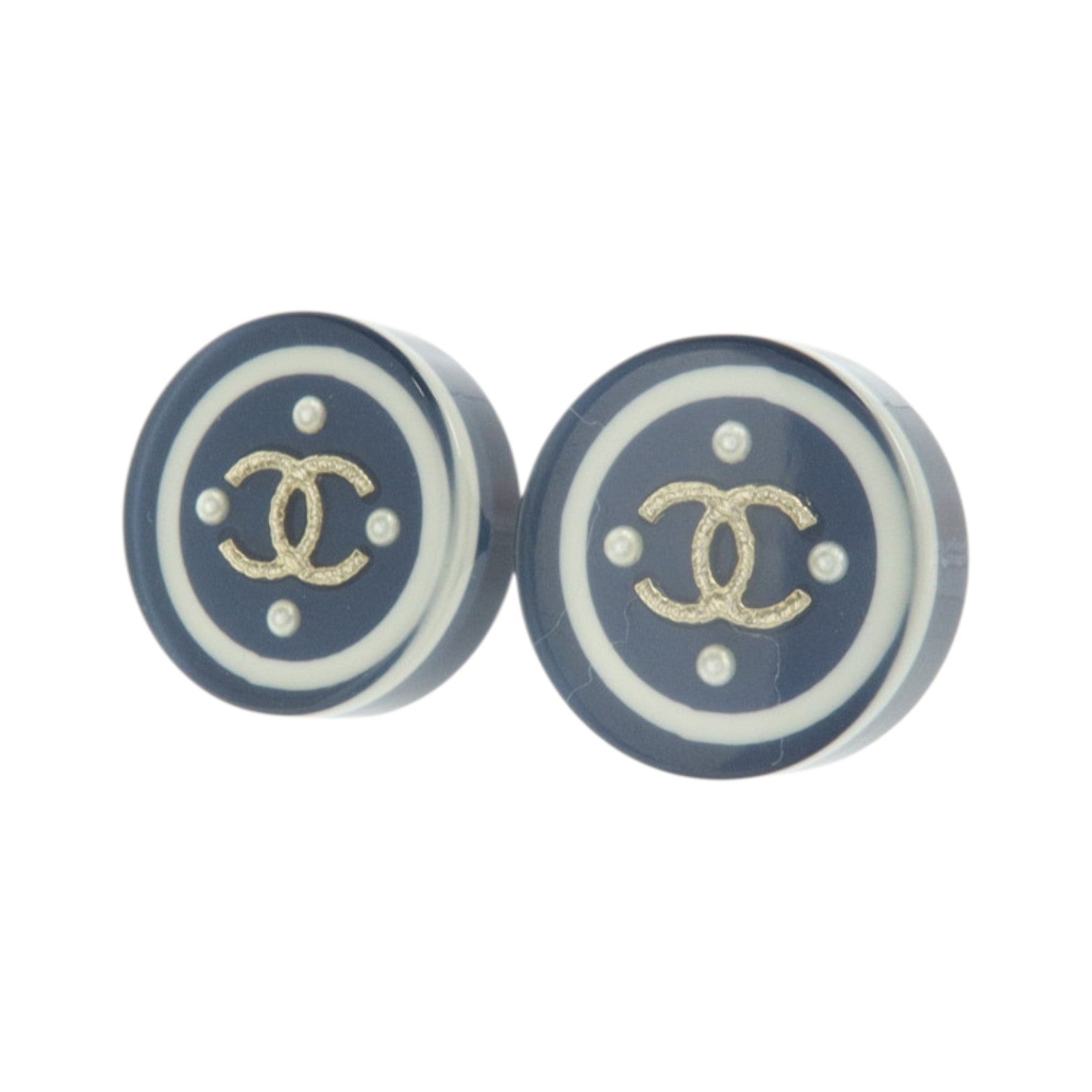 CHANEL PVC/金屬Earrings耳環