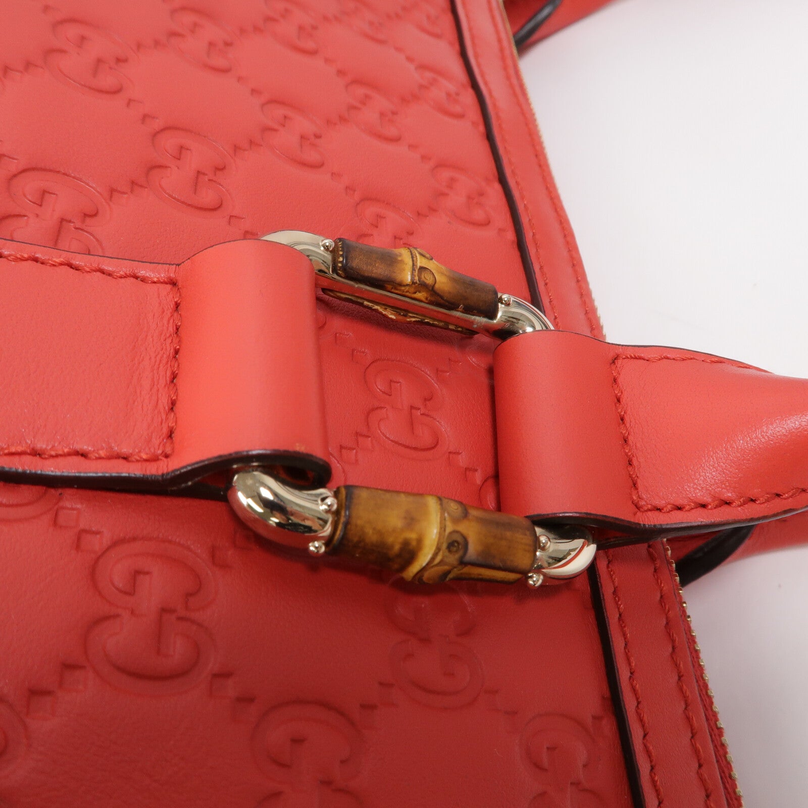 GUCCI 牛皮皮革2 Way Shoulder手挽肩背兩用袋