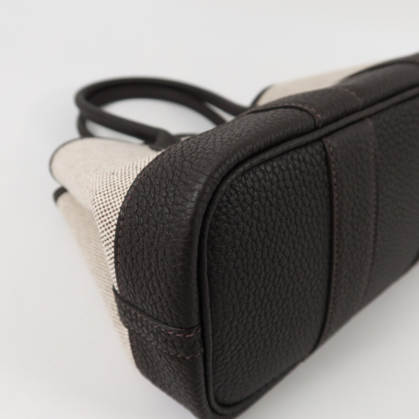 HERMES Toile H Mini Garden Party手挽袋