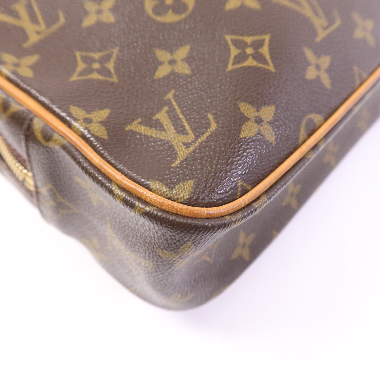 LOUIS VUITTON Monogram Porte Documents Pegase金扣手挽袋