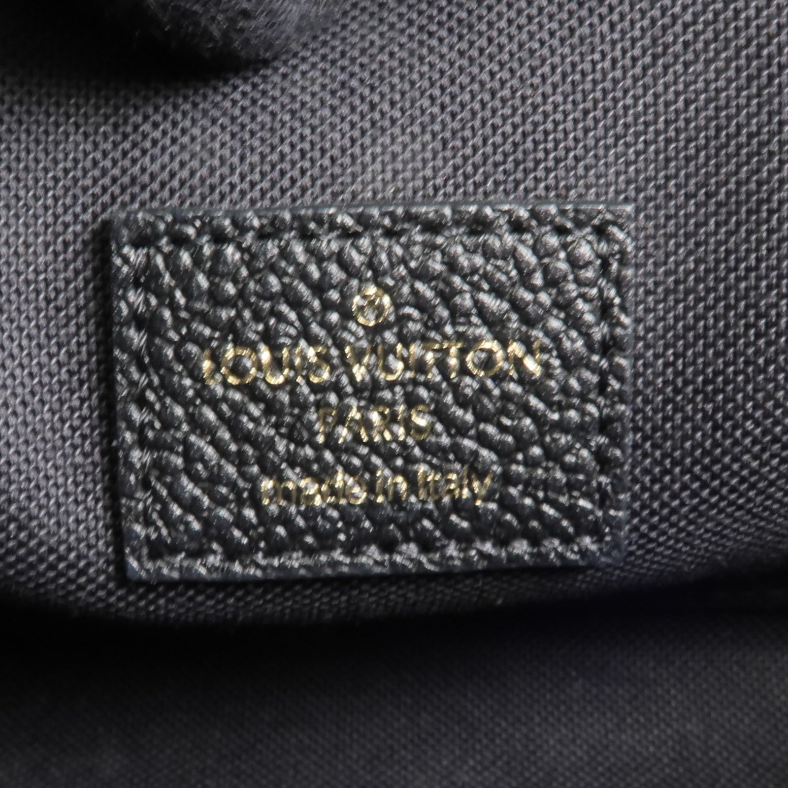LOUIS VUITTON Monogram Empreinte Felicie Pochette金扣鏈帶肩背袋