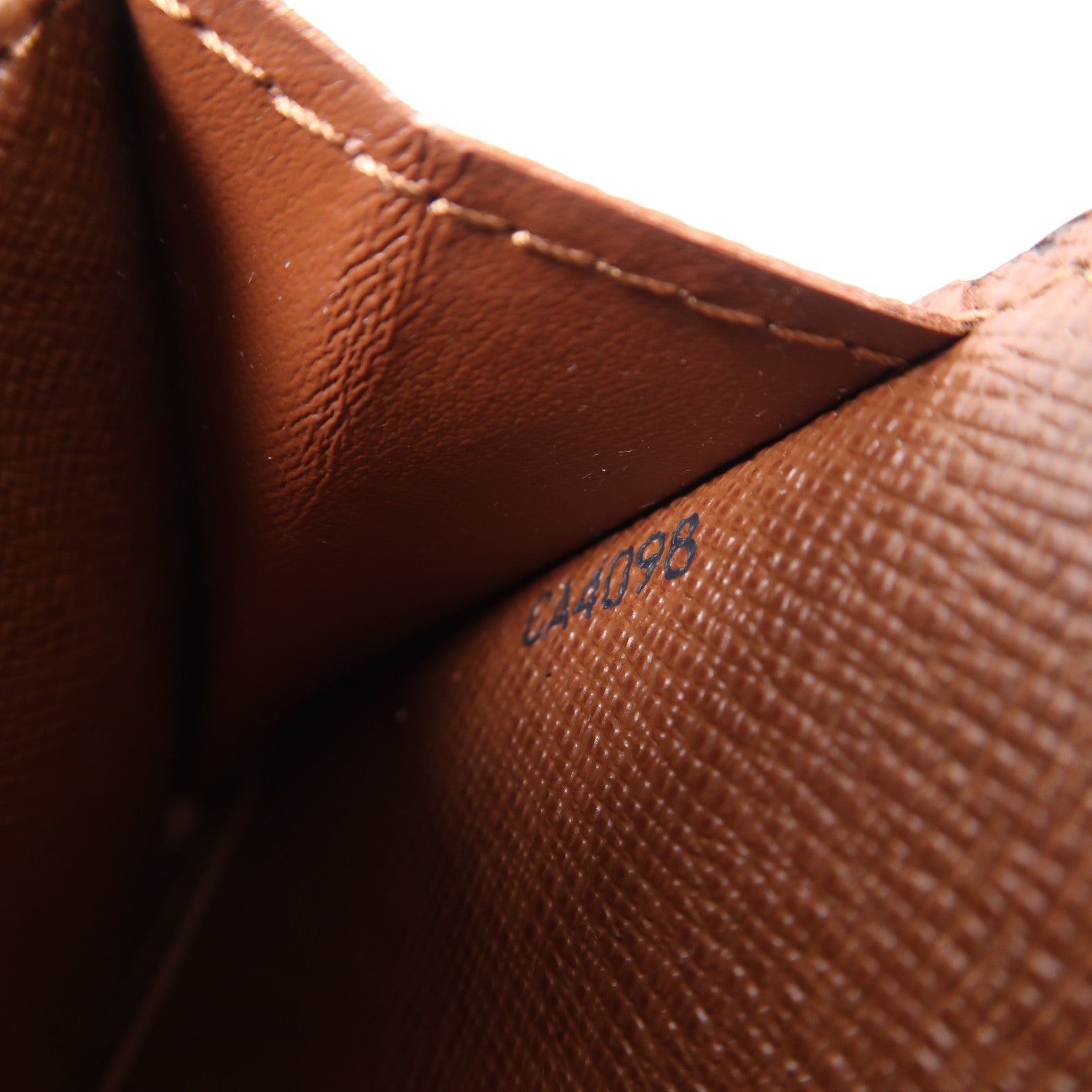 LOUIS VUITTON Monogram Portefeuille Alexandra金扣錢包啡色