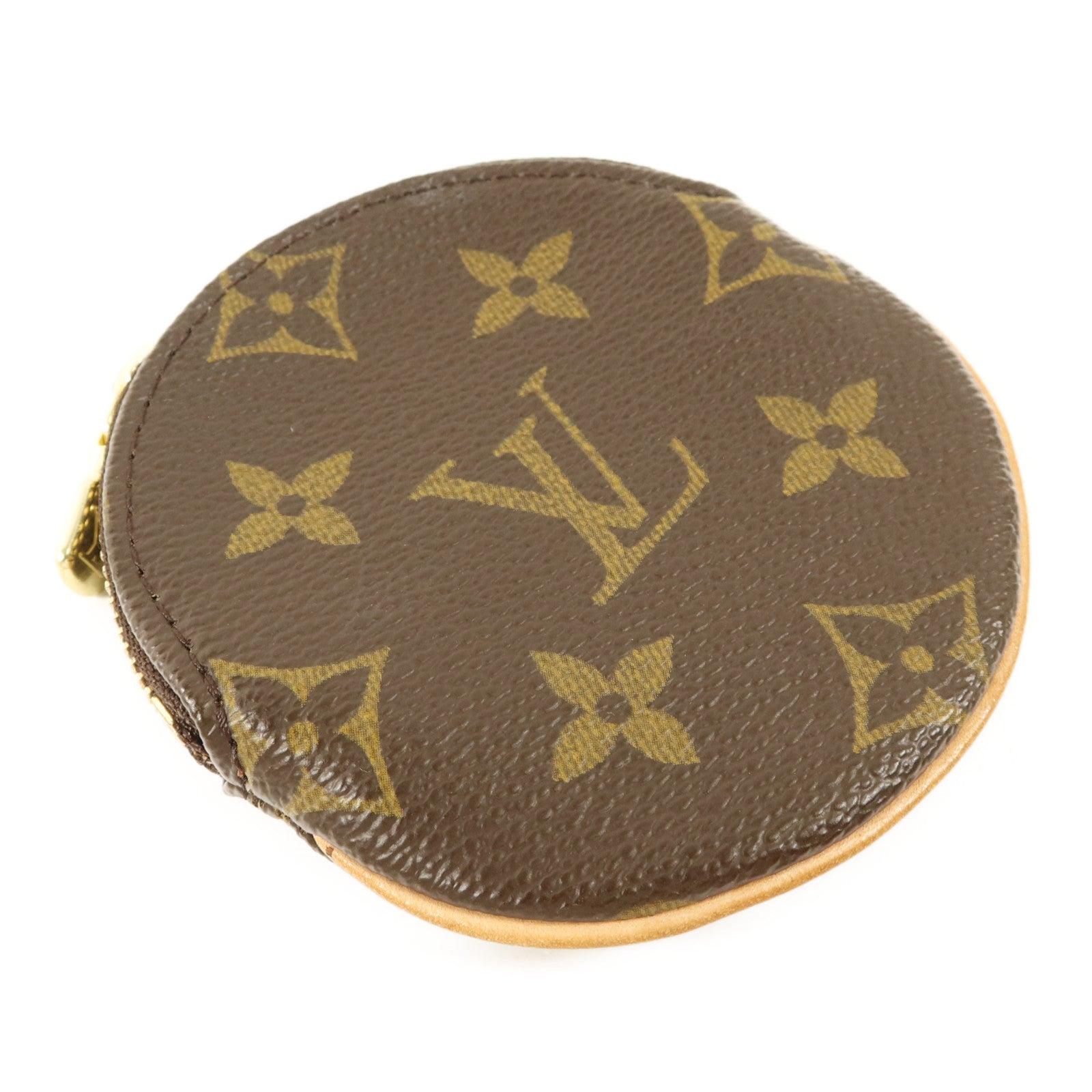 LOUIS VUITTON Monogram Porte-Monnaie Rond零錢包