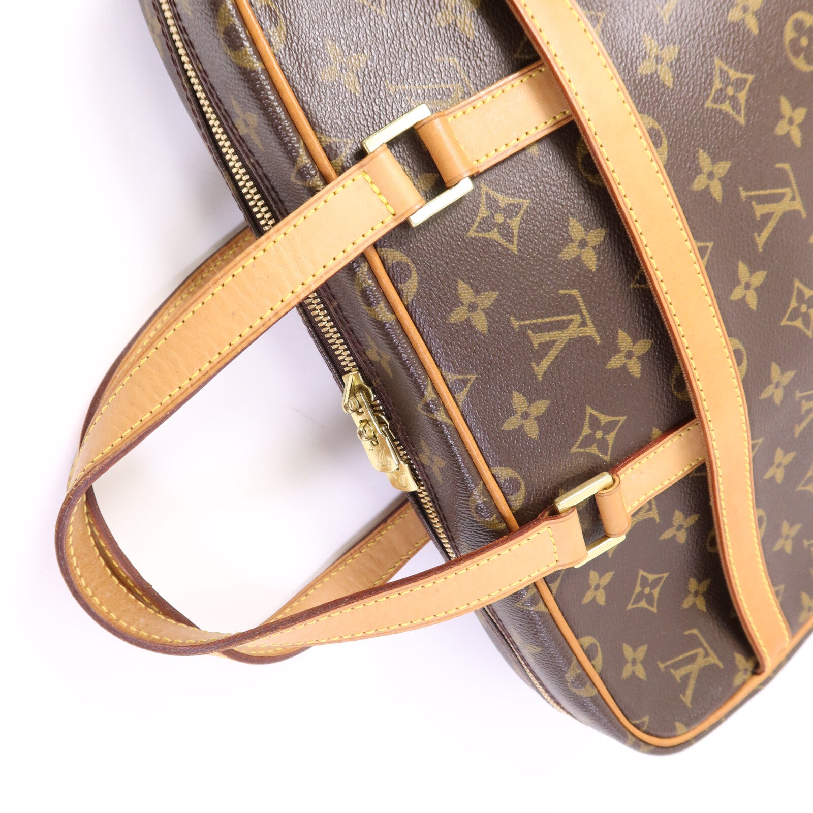 LOUIS VUITTON Monogram Porte Documents Pegase金扣手挽袋