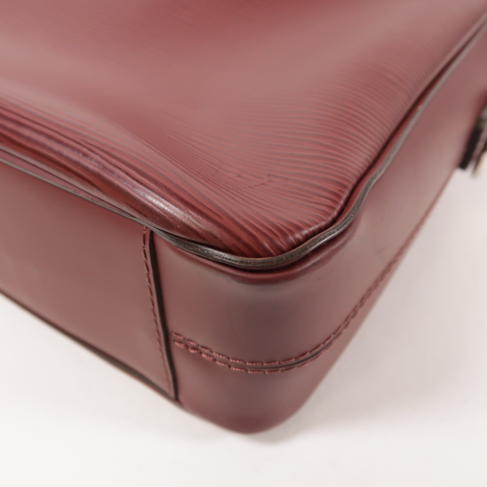 LOUIS VUITTON Epi PDB Porte銀扣手挽肩背兩用袋