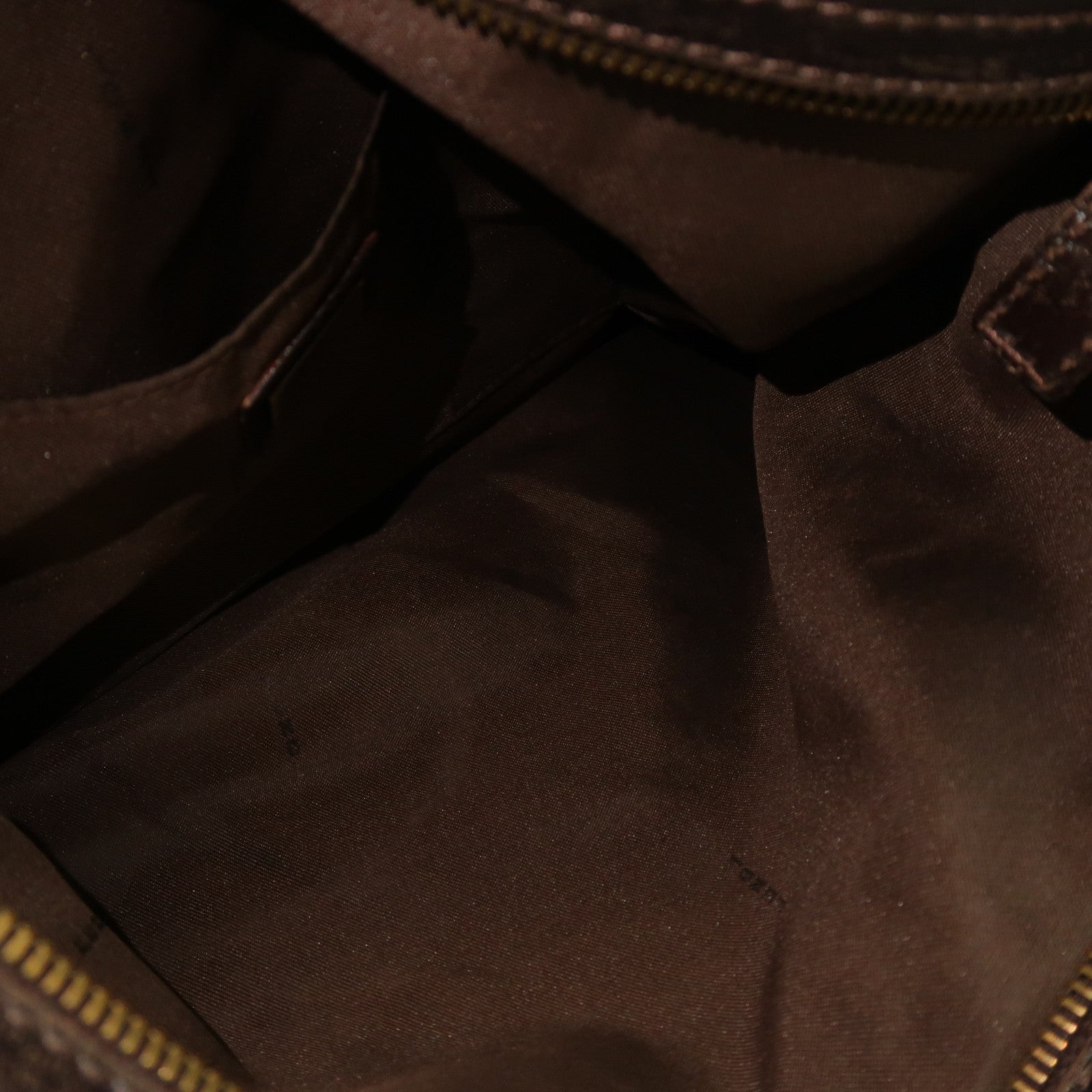 FENDI 帆布Shoulder Bag金扣肩背袋啡色