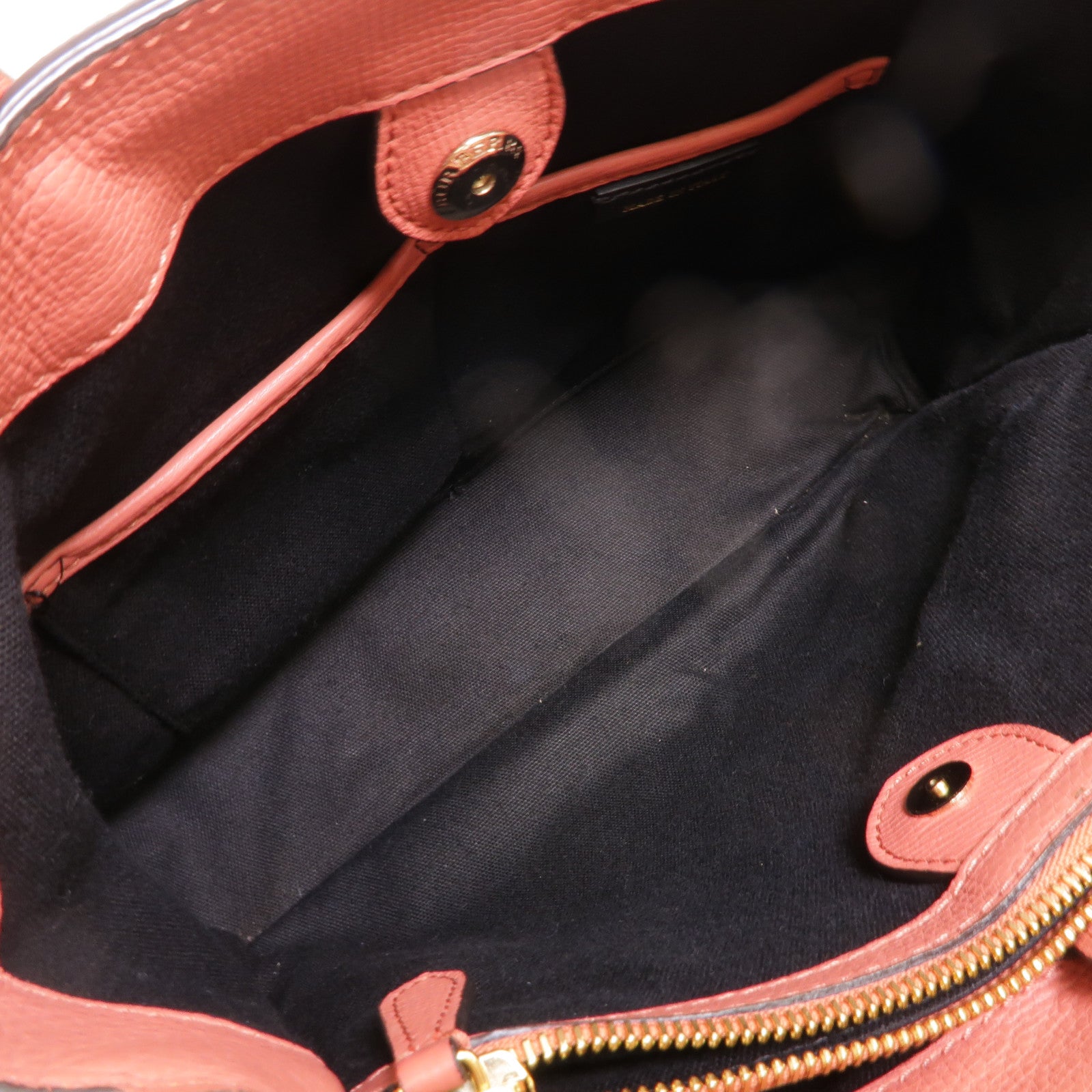 BURBERRY 牛皮皮革Banner Tote Medium手挽肩背兩用袋