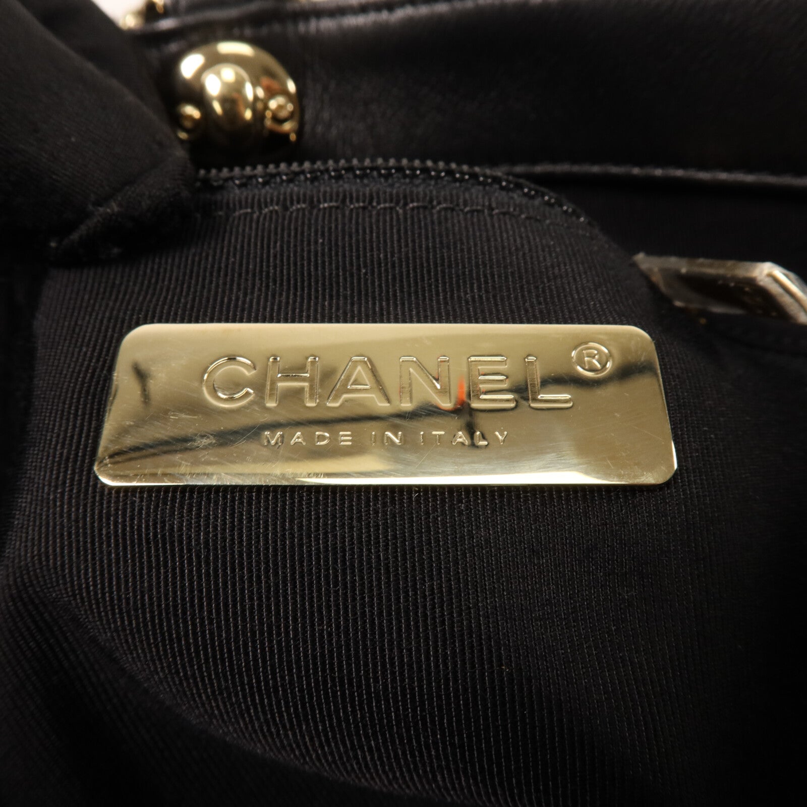 CHANEL 牛皮皮革Backpack背包