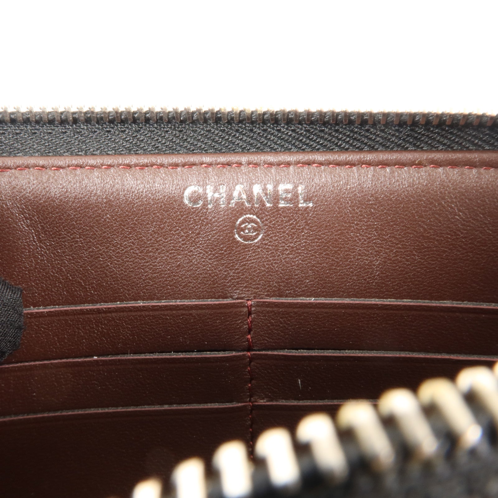 CHANEL 羊皮皮革Classic Zipped Long Wallet長錢包