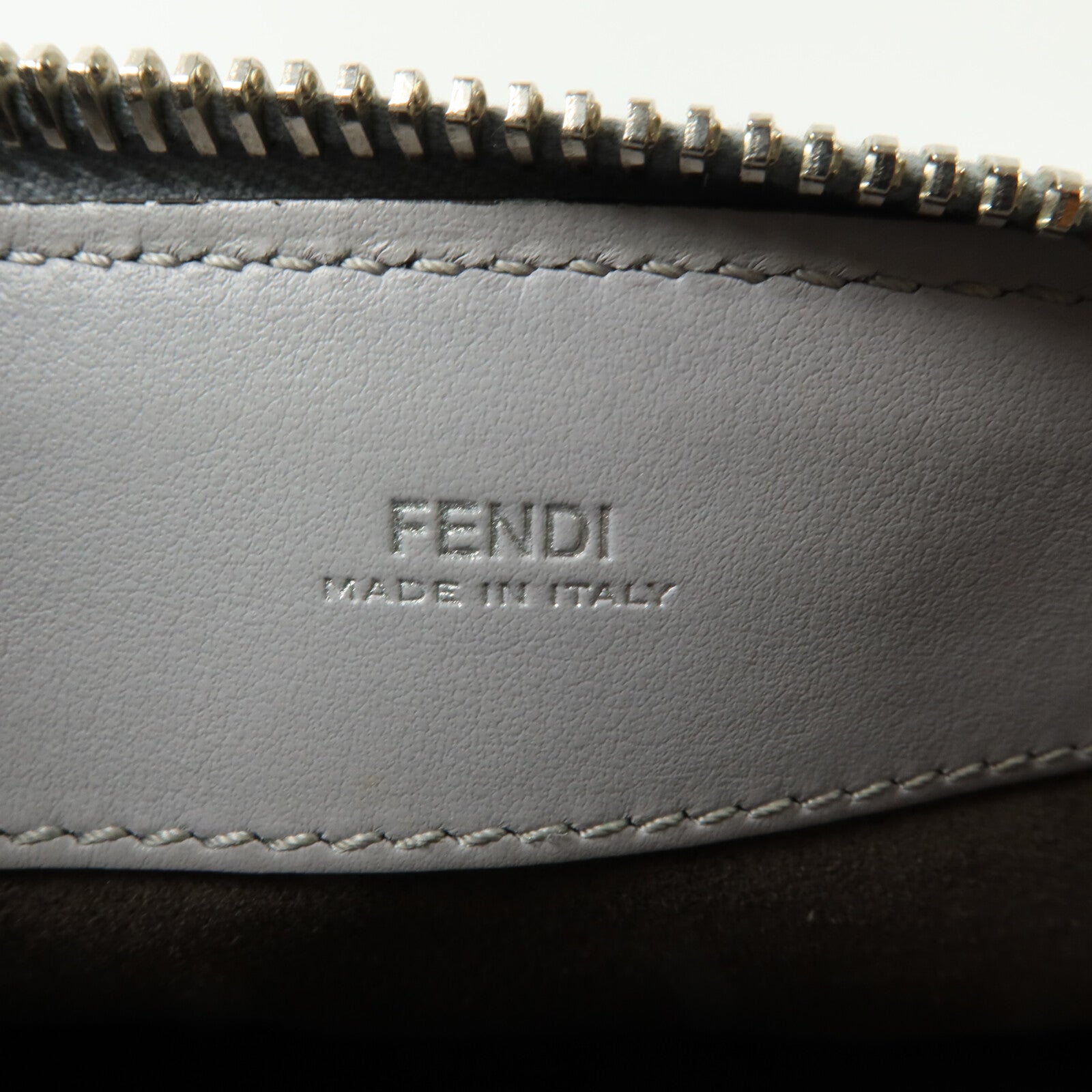 FENDI 牛皮皮革/蛇皮皮革Dotcom Medium手挽肩背兩用袋