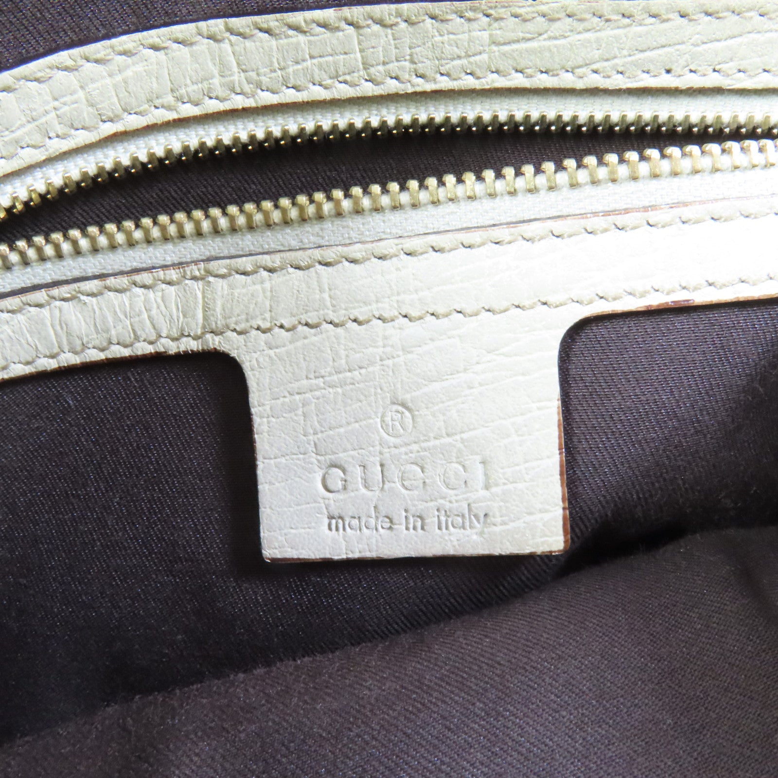 GUCCI 帆布Horsebit Tote金扣手挽袋