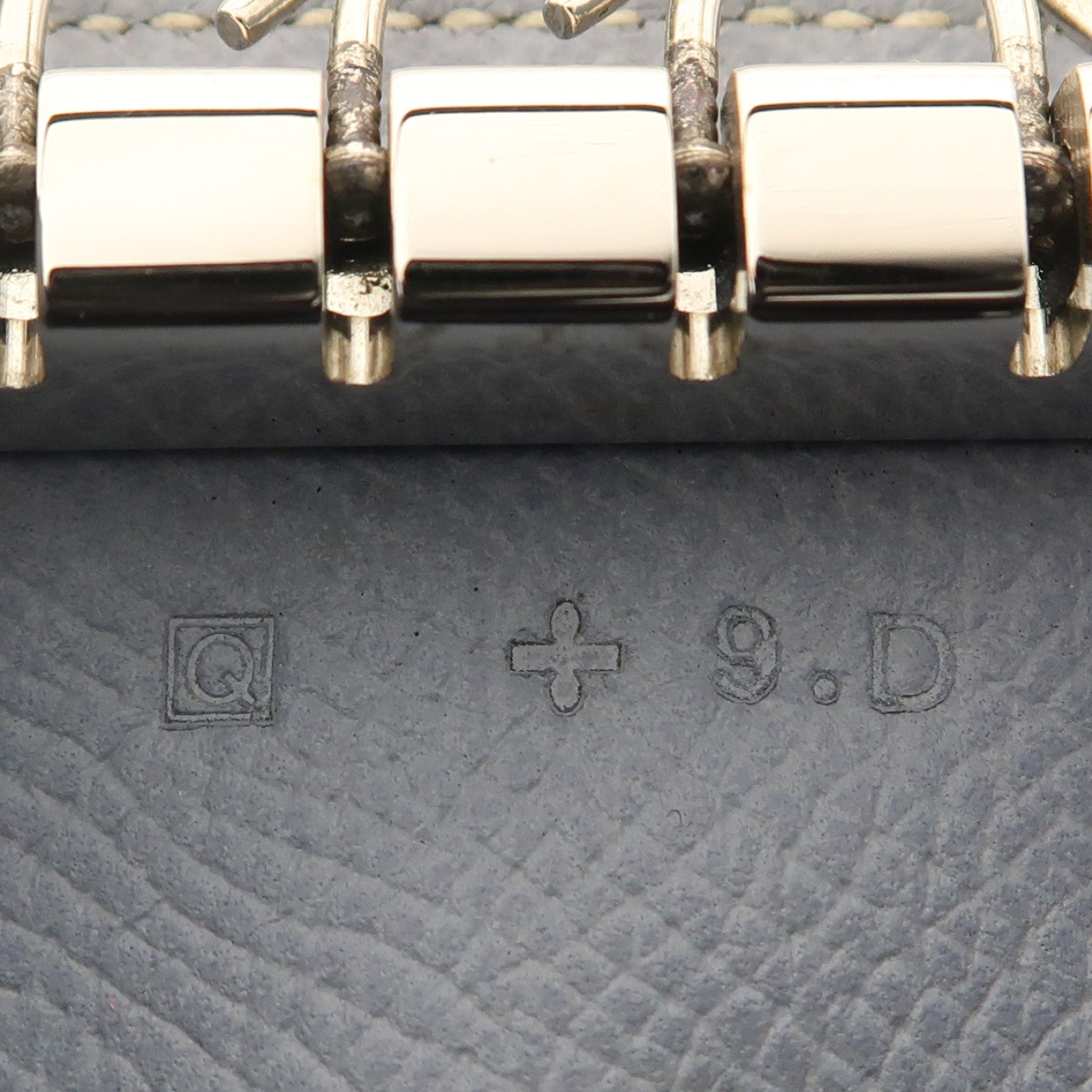 HERMES Epsom皮革Bearn Key Holder銀扣鎖匙包Lime