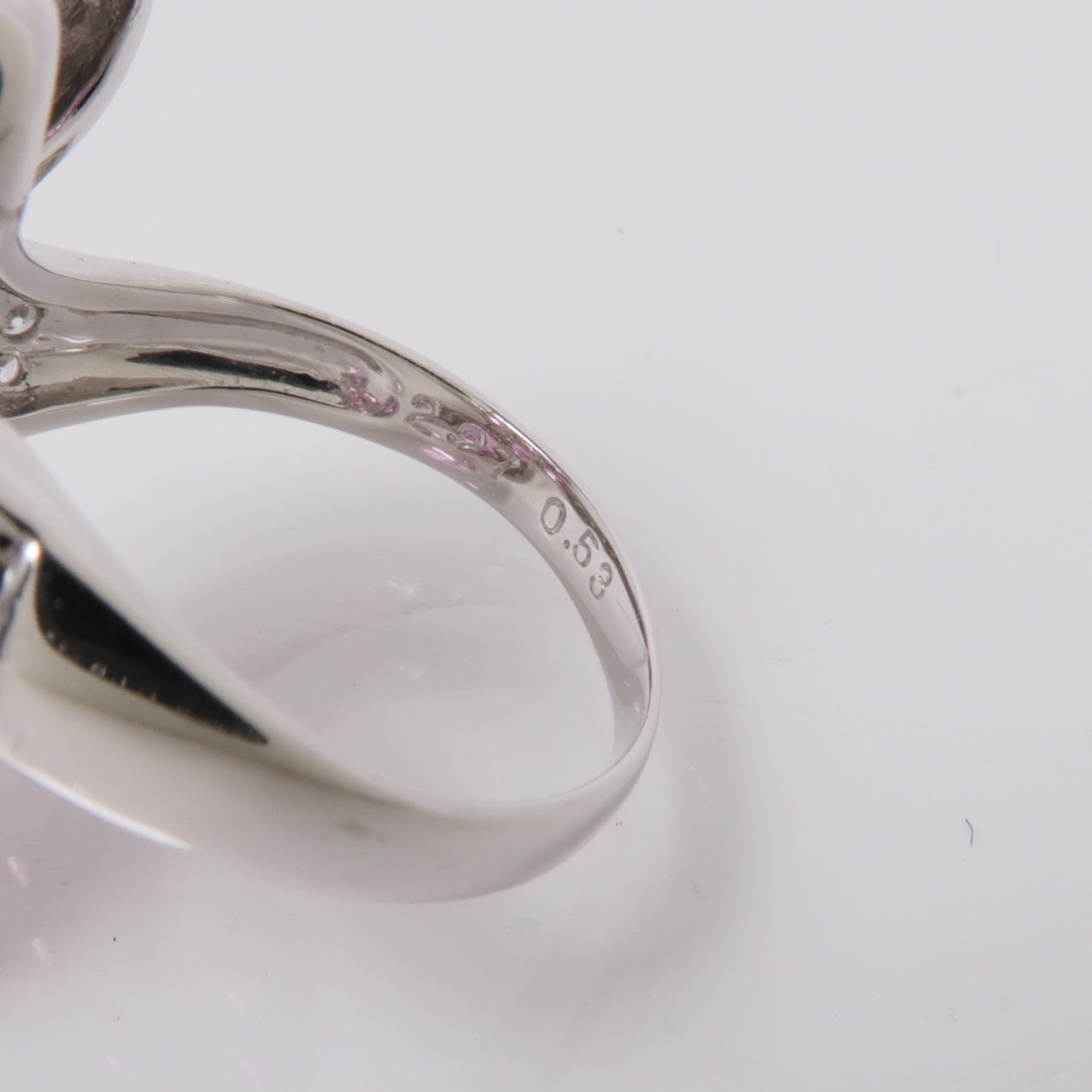 JEWELRY 【激減優惠】18K白金Sapphire Ring 2.27ct紅寶石/0.53ct鑽石戒指US#6