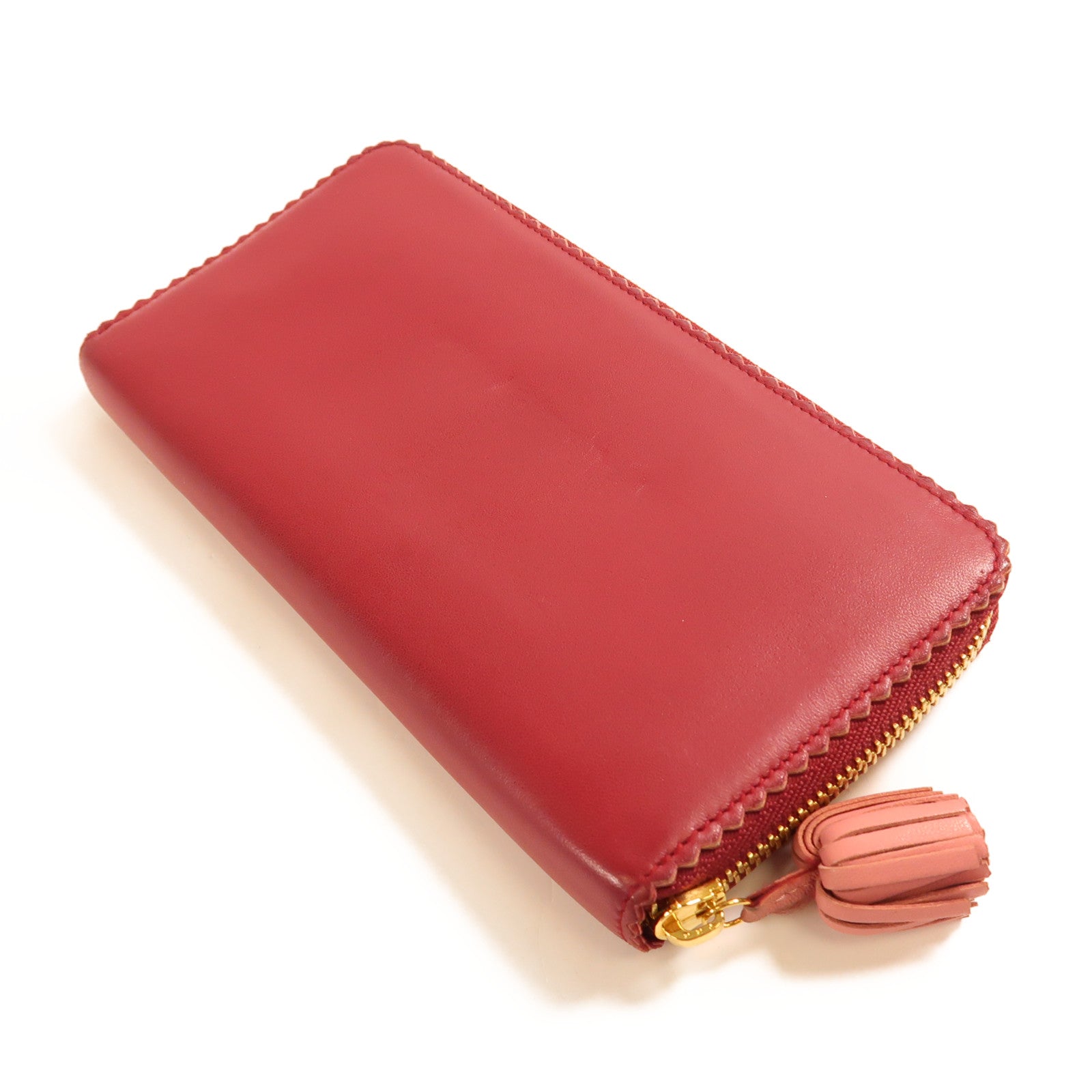 LOEWE 【激減優惠】羊皮皮革Long Wallet金扣長錢包