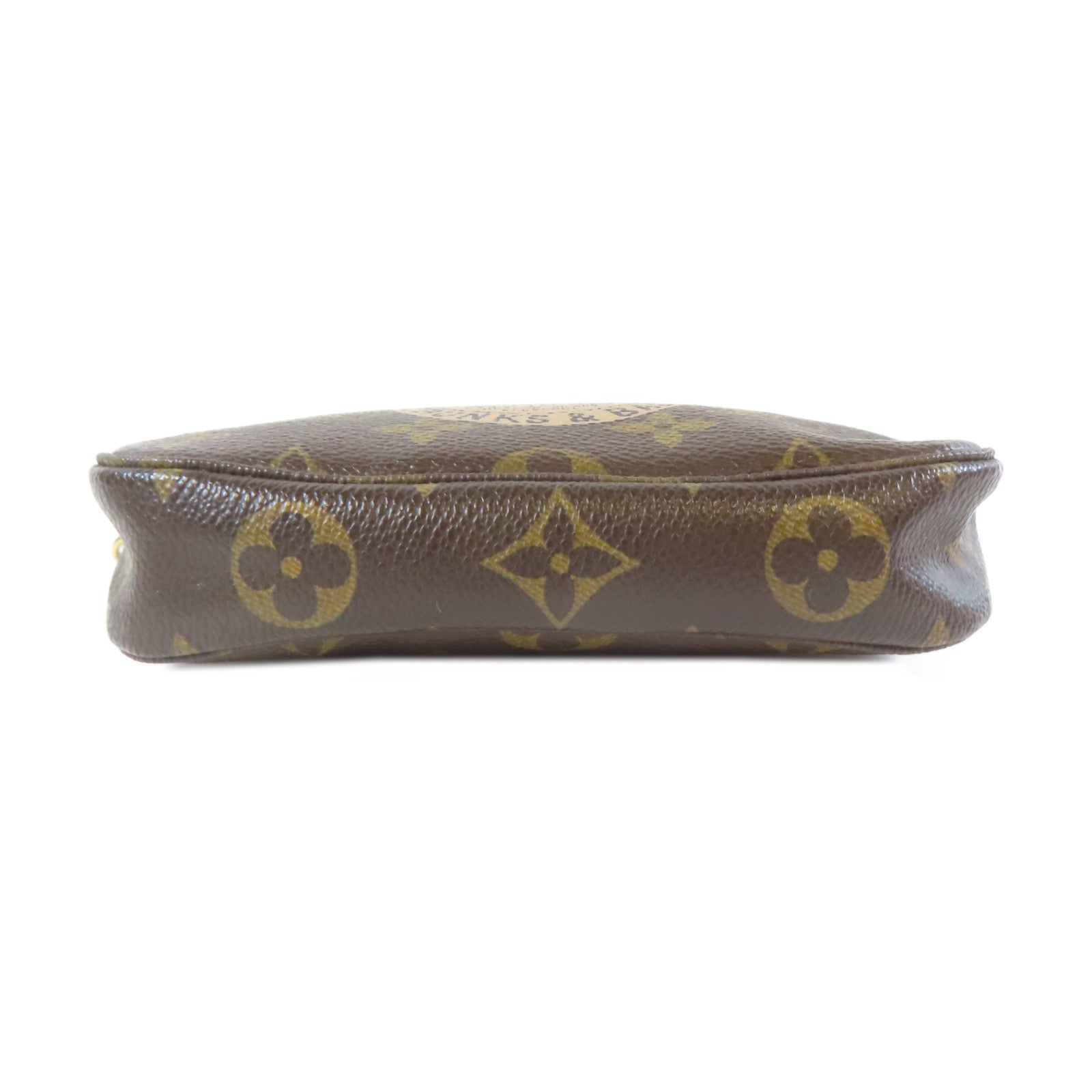 LOUIS VUITTON Monogram Pochette Trunk金扣鏈帶肩背袋啡色