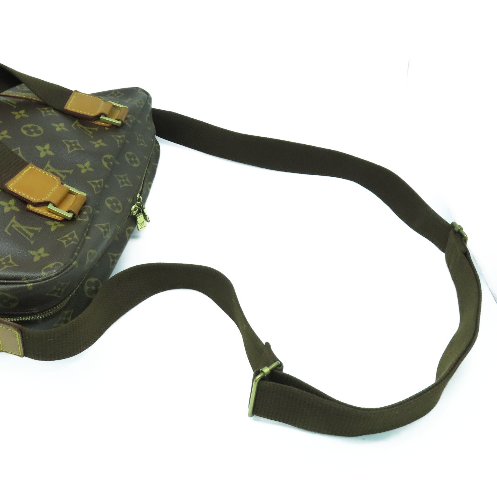 LOUIS VUITTON 【激減優惠】Monogram Sac Bosphore金扣手挽肩背兩用袋啡色