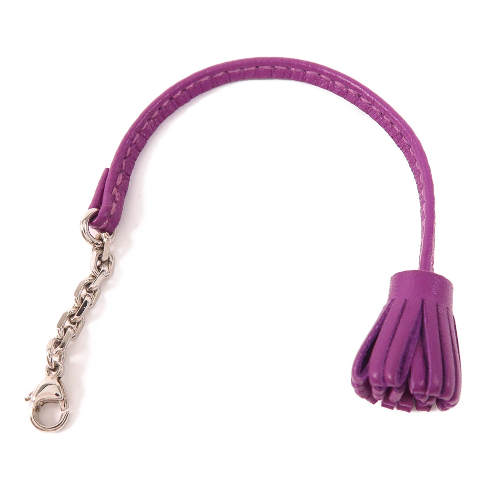 HERMES PHW Carmencita Swift Leather Purple