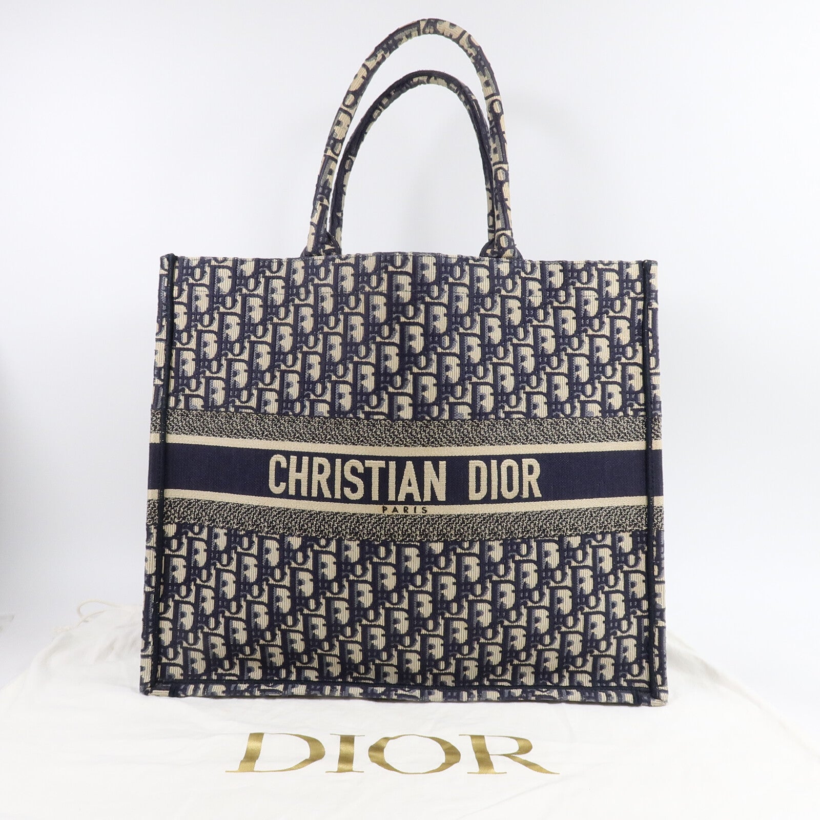 Dior 帆布Book Tote Large手挽袋