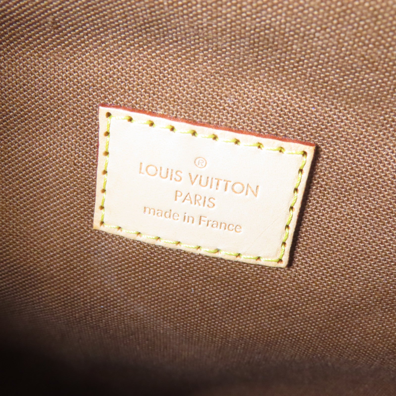 LOUIS VUITTON Monogram Sac Bosphore金扣背包啡色