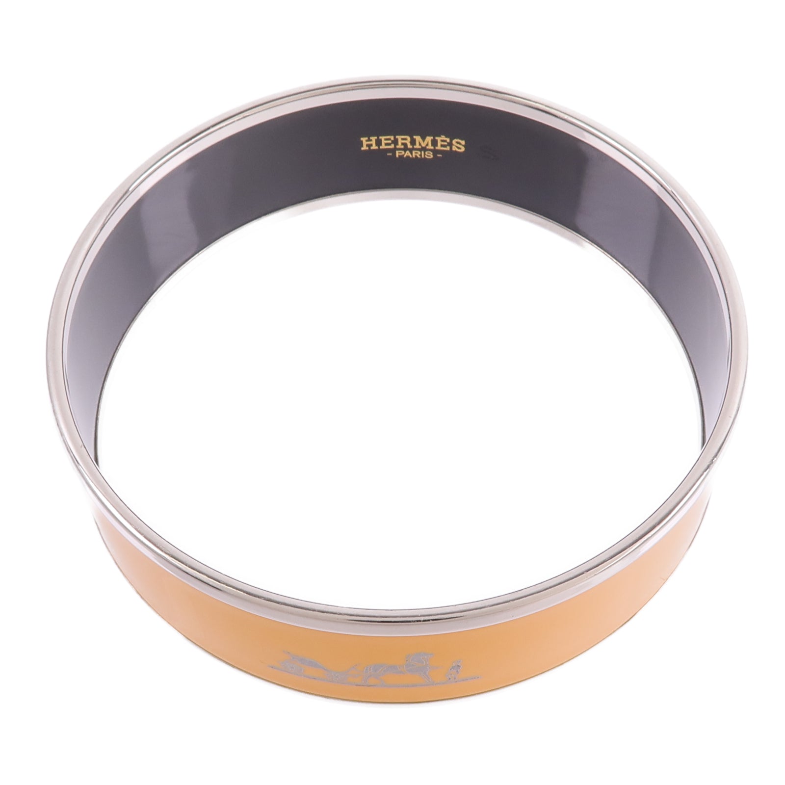 HERMES 金屬/琺瑯Email Bangle手鐲
