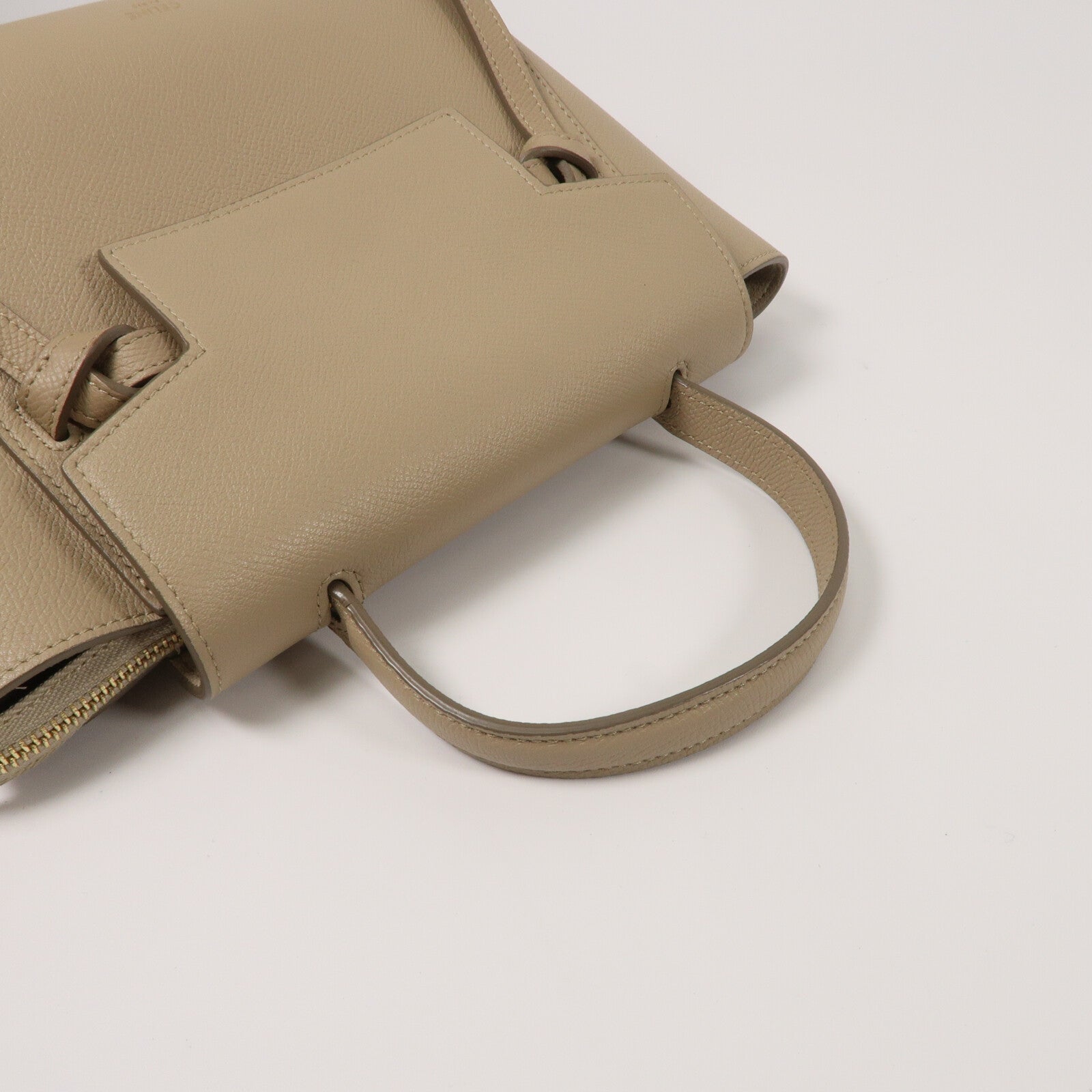 CELINE 牛皮皮革Nano Belt Bag手挽肩背兩用袋