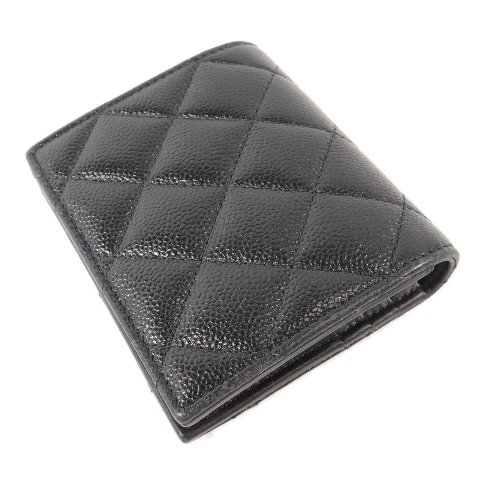 CHANEL 牛皮皮革Bifold Wallet錢包