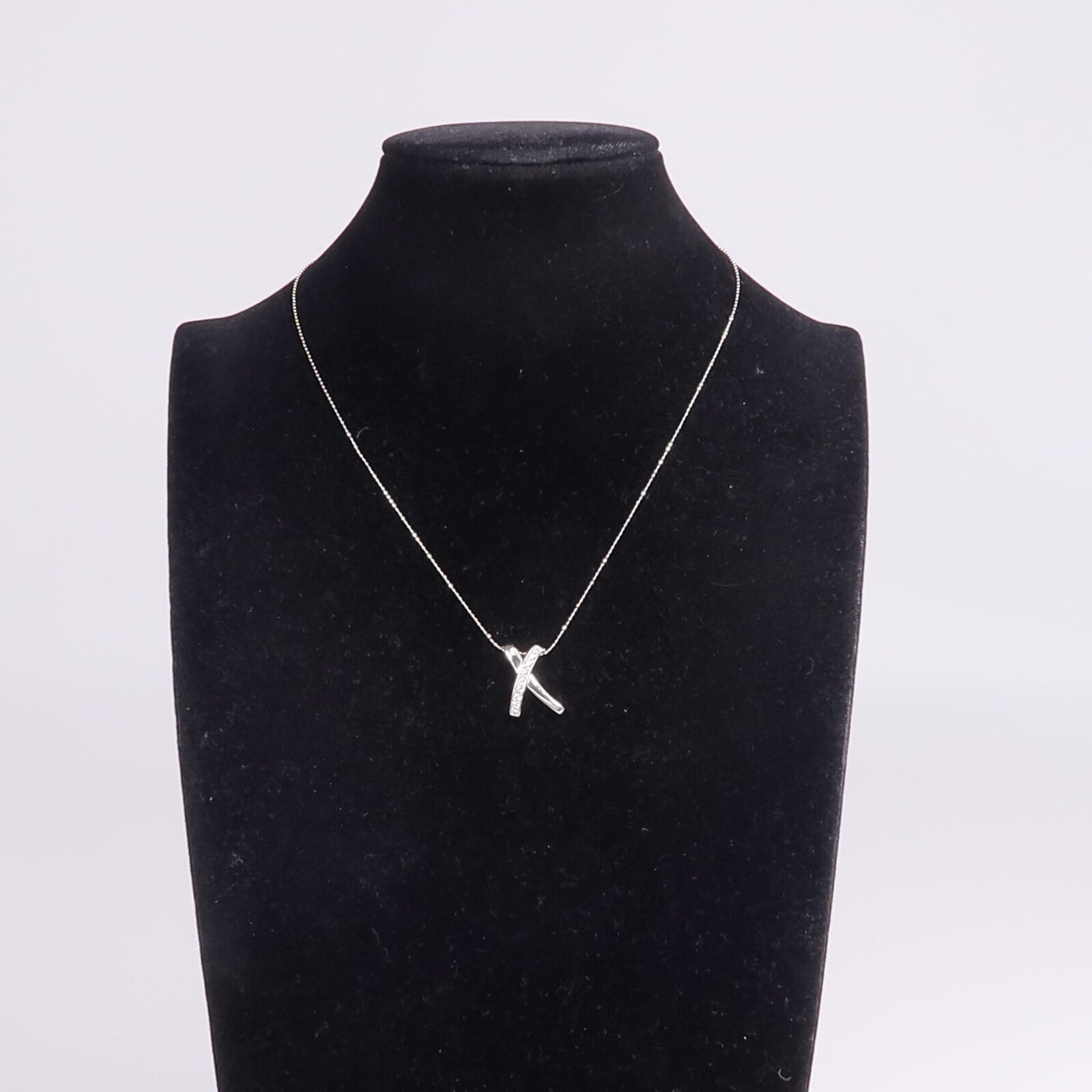 JEWELRY 18K白金Diamond Necklace鑽石項鍊