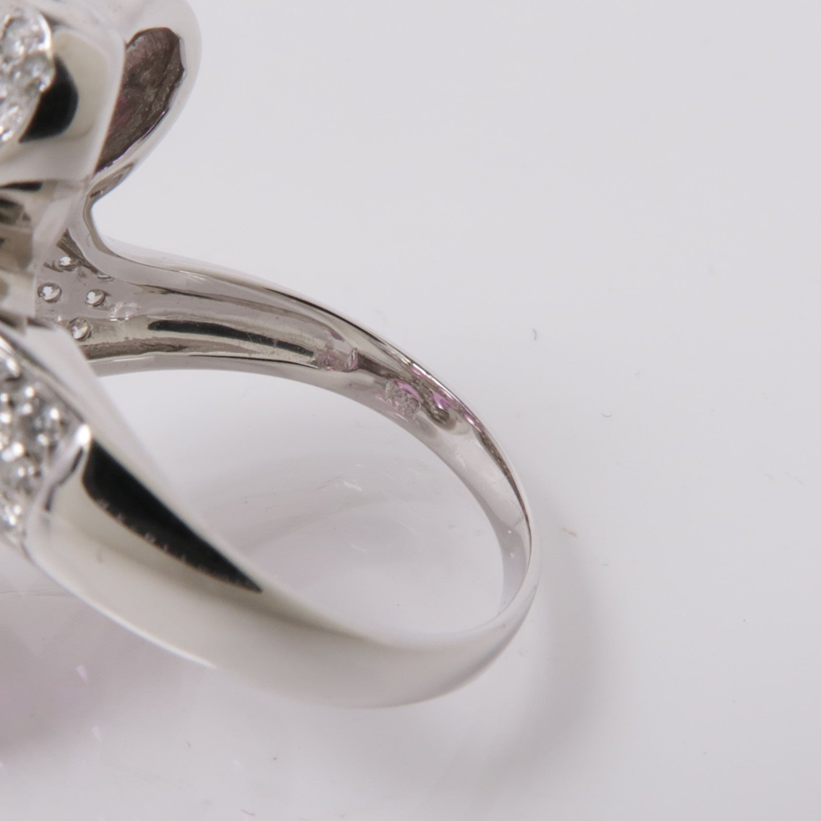 JEWELRY 18K白金Sapphire Ring 2.27ct紅寶石/0.53ct鑽石戒指US#6