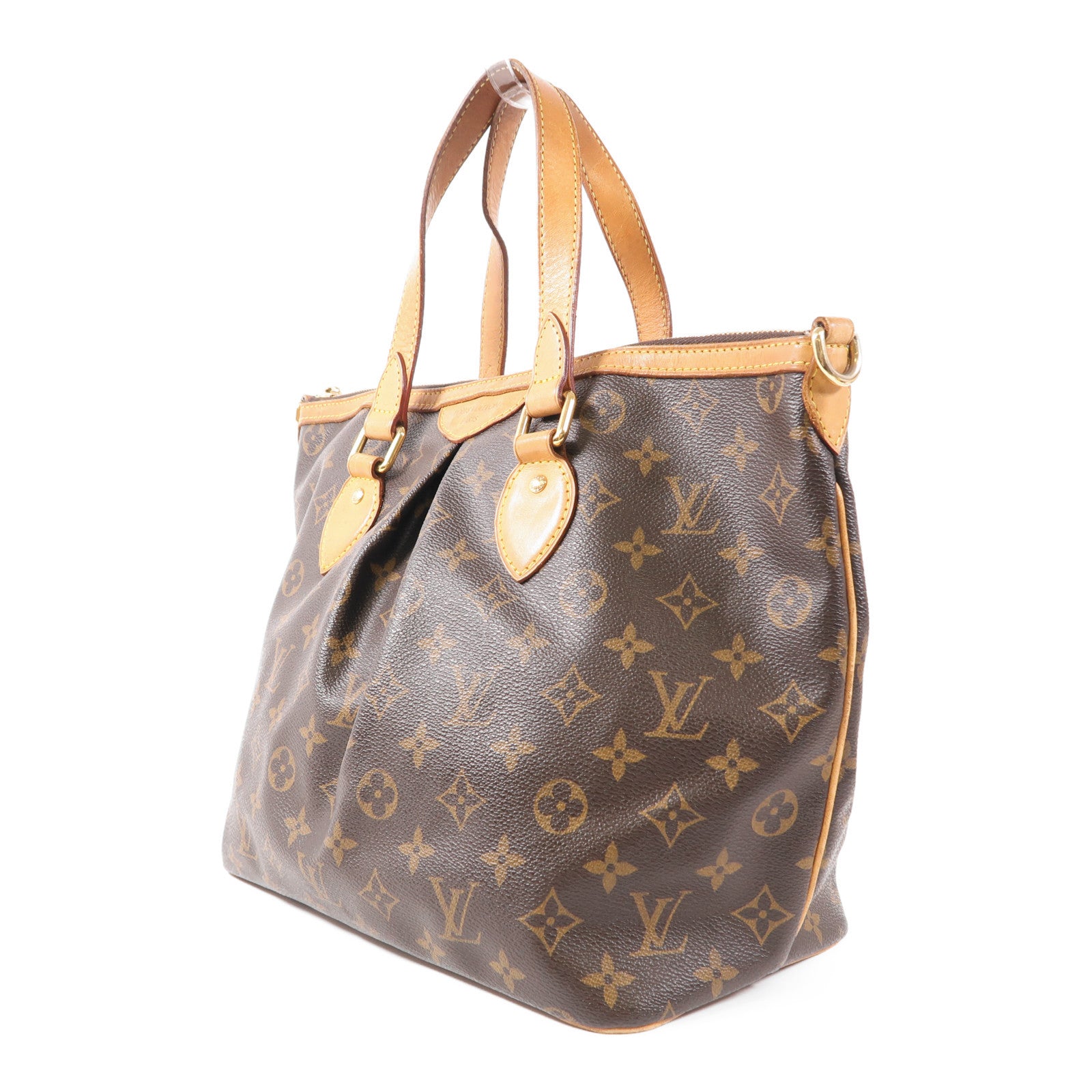 LOUIS VUITTON Monogram Palermo PM金扣手挽肩背兩用袋