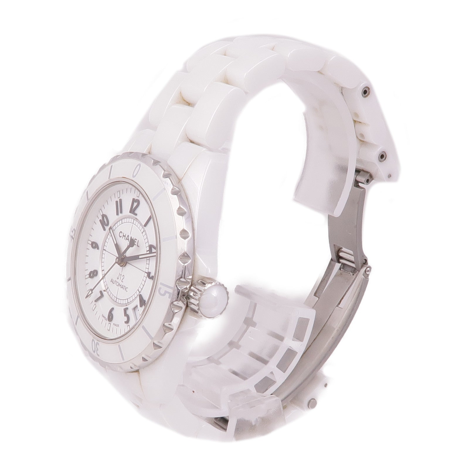 CHANEL CC J12 H5700 Automatic Watch Ceramic White