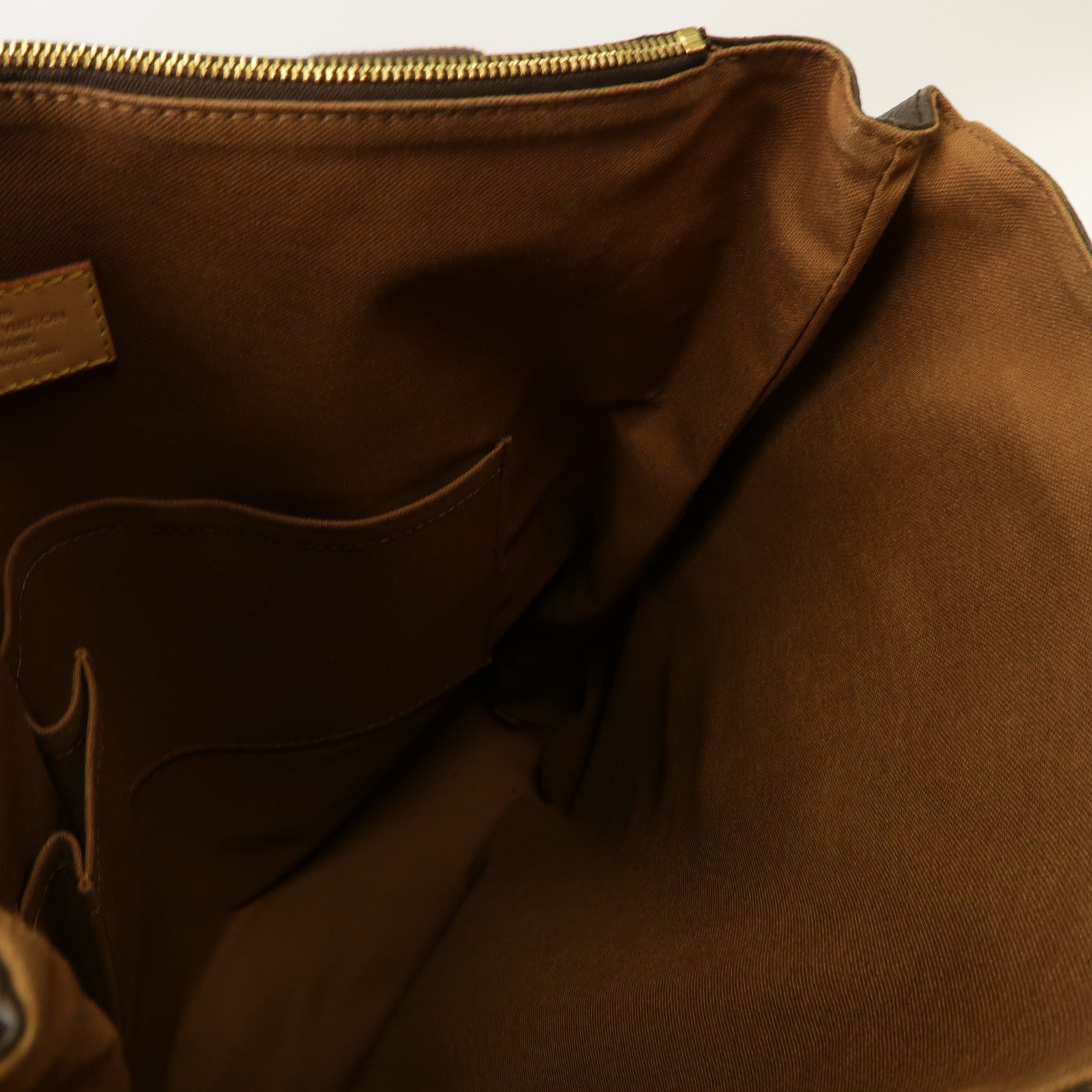 LOUIS VUITTON 【激減優惠】Monogram Cabas Beaubourg金扣肩背袋啡色