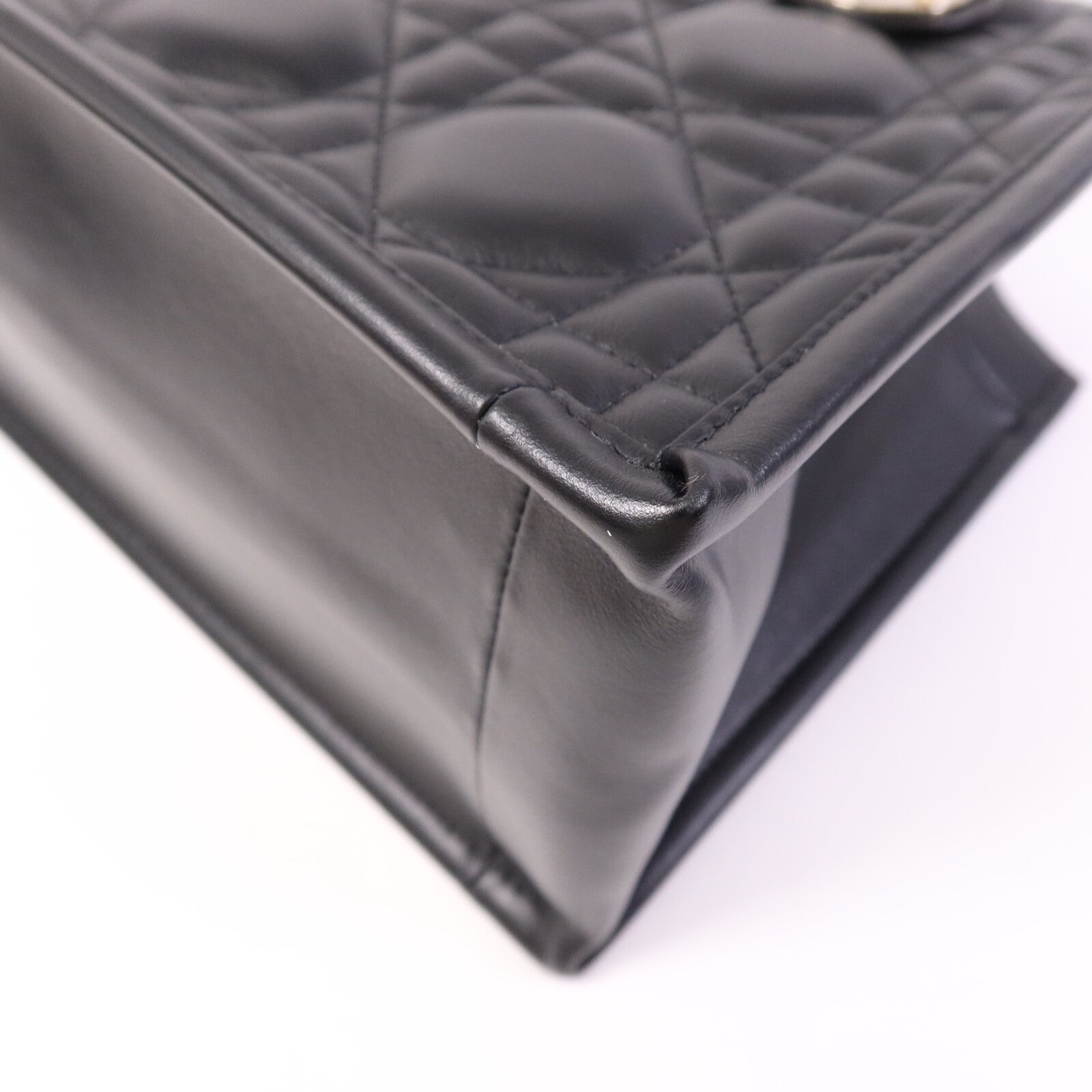 Dior 牛皮皮革Book Tote Small金扣手挽肩背兩用袋