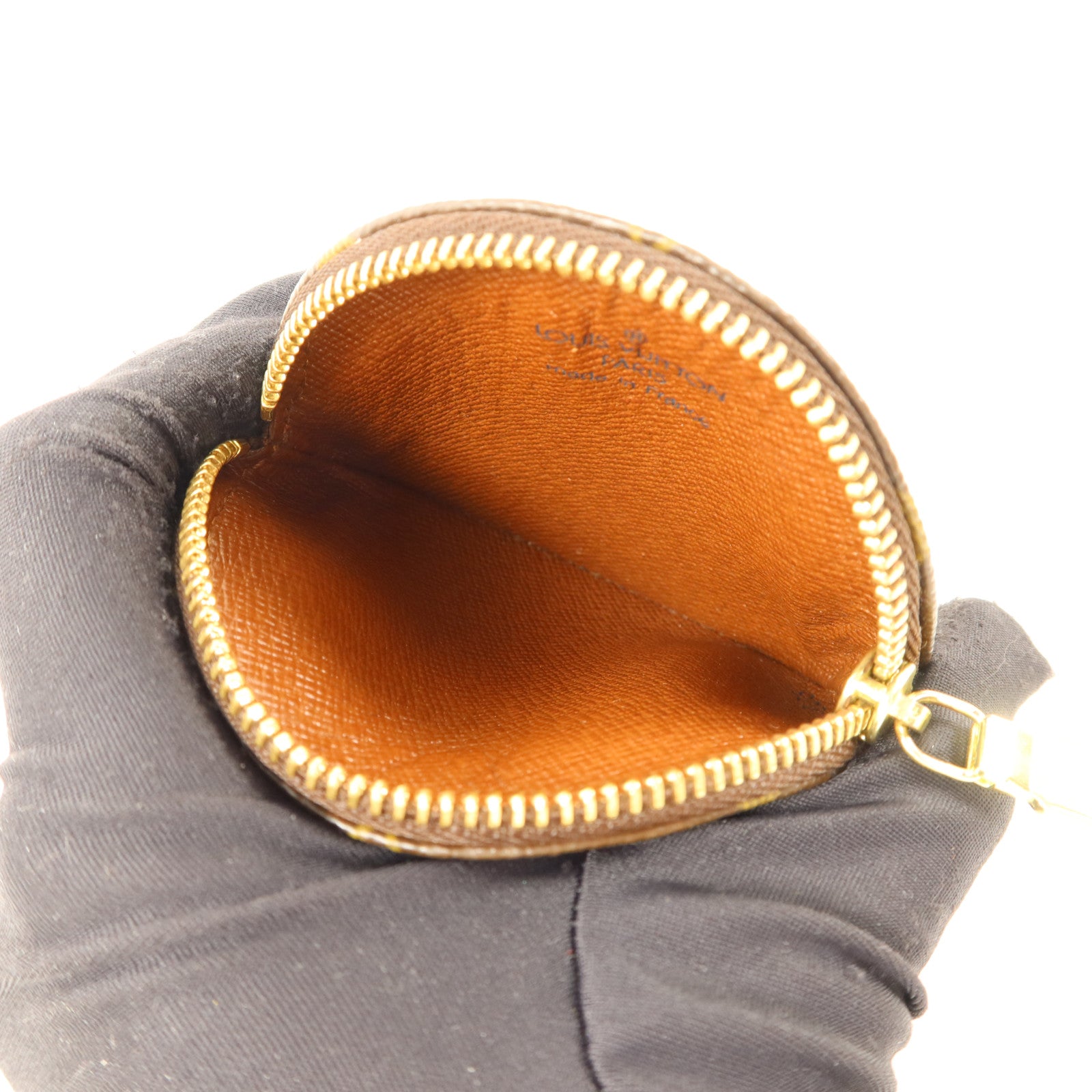 LOUIS VUITTON Monogram Porte-Monnaie Rond零錢包