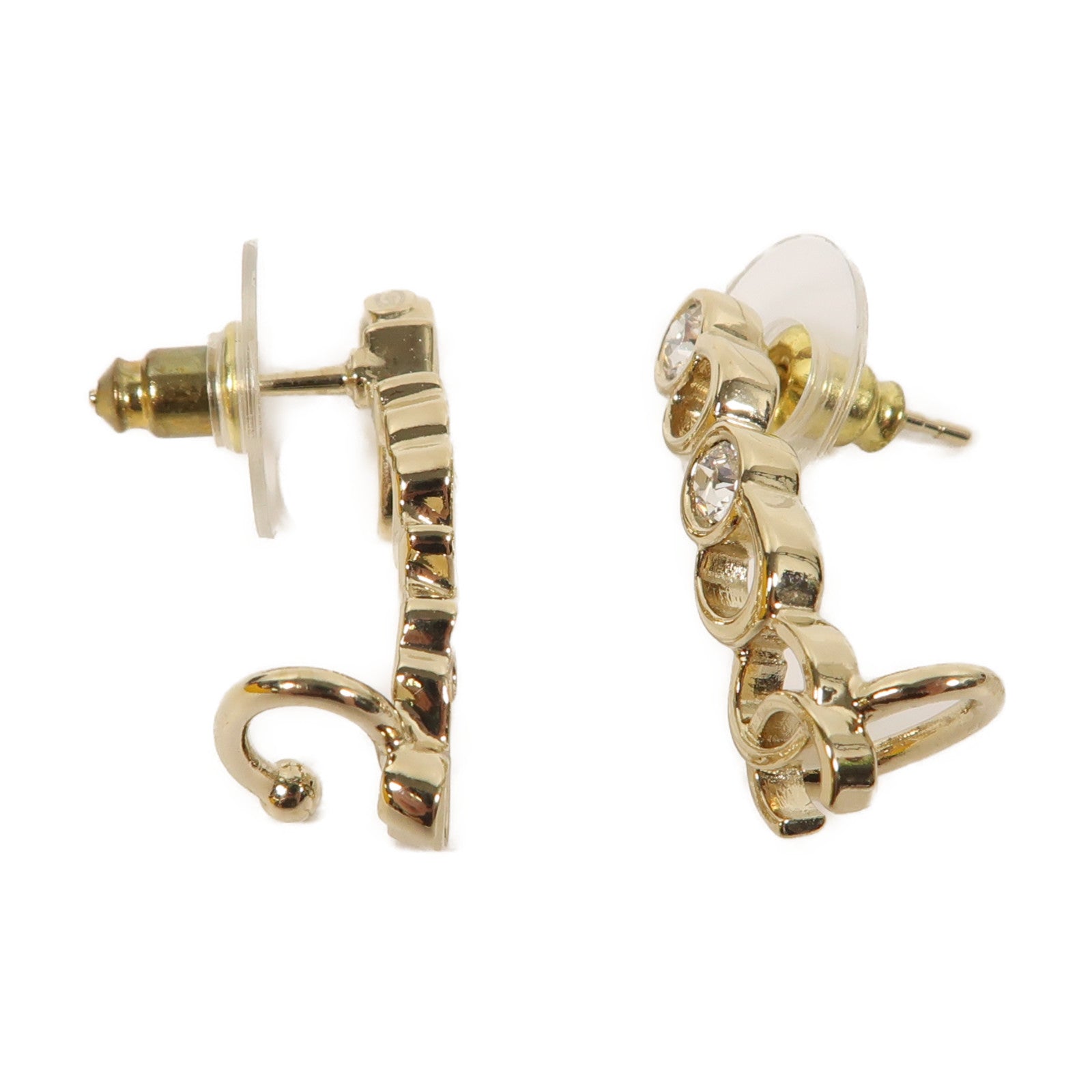 CHANEL 金屬Earrings耳環金色