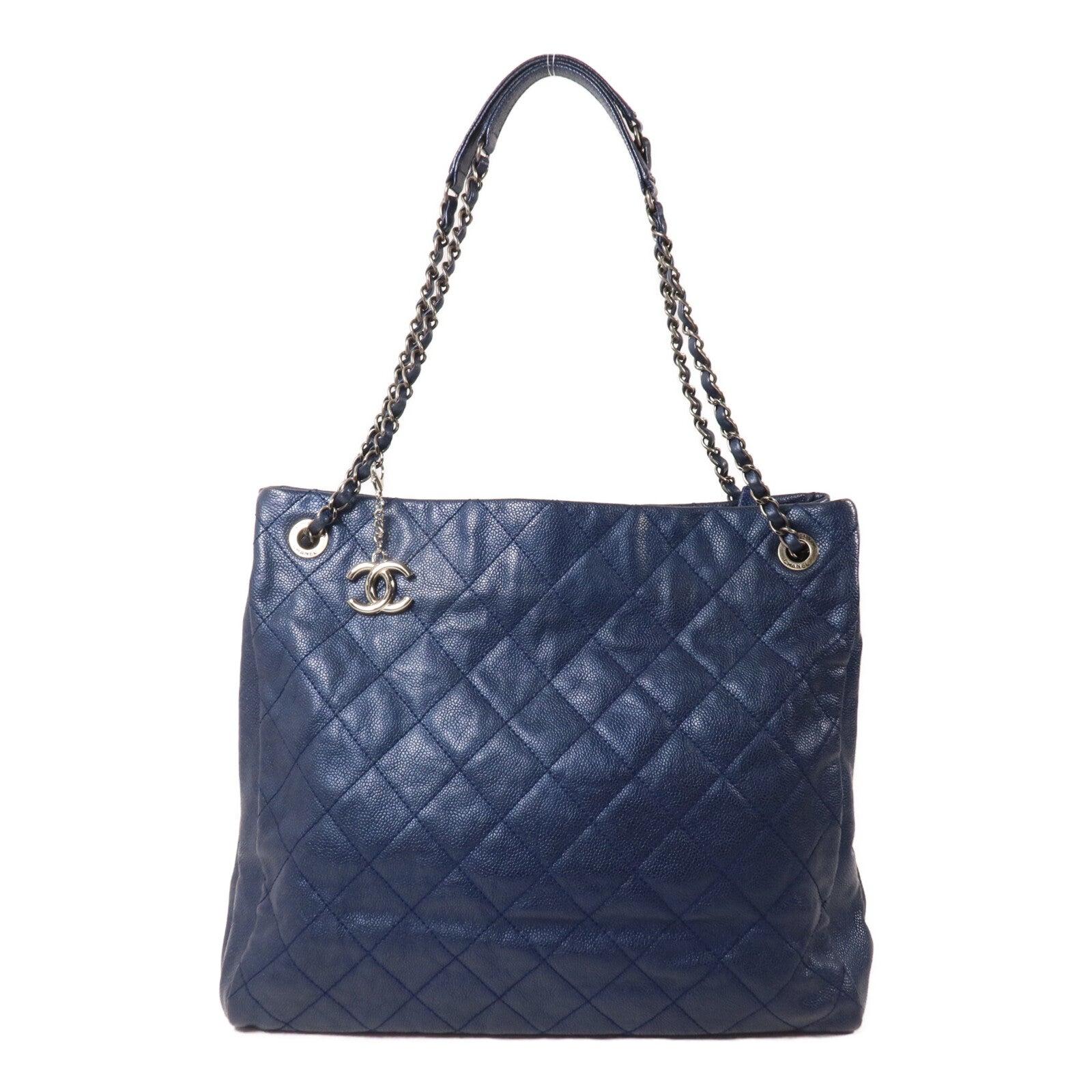 CHANEL 牛皮皮革Chain Shoulder鏈帶肩背袋