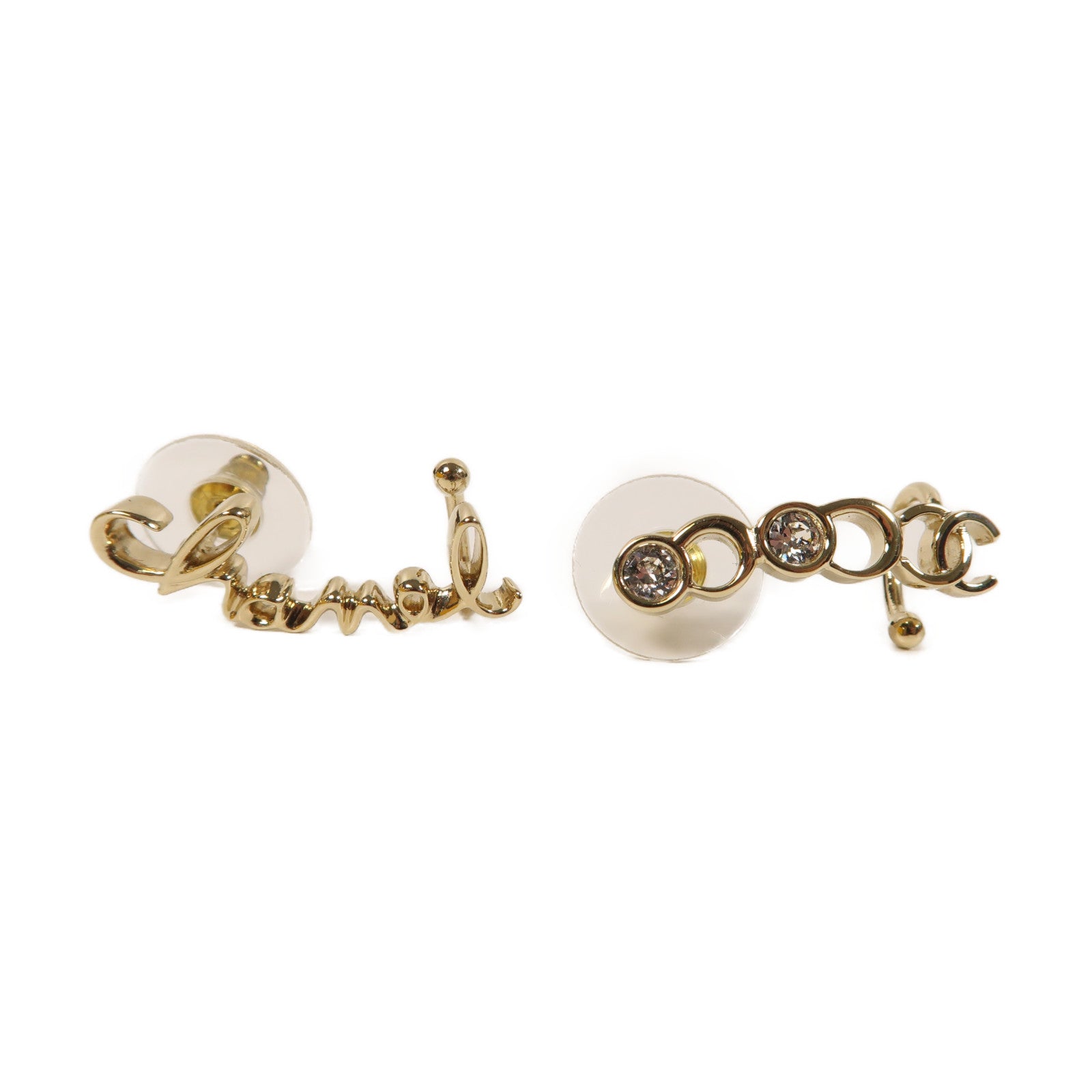 CHANEL 金屬Earrings耳環金色