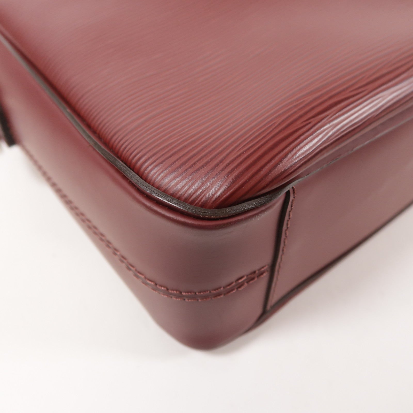 LOUIS VUITTON Epi PDB Porte銀扣手挽肩背兩用袋