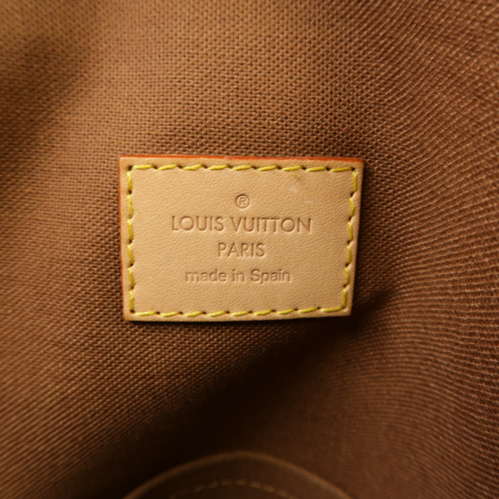 LOUIS VUITTON 【激減優惠】Monogram Cabas Beaubourg金扣肩背袋啡色