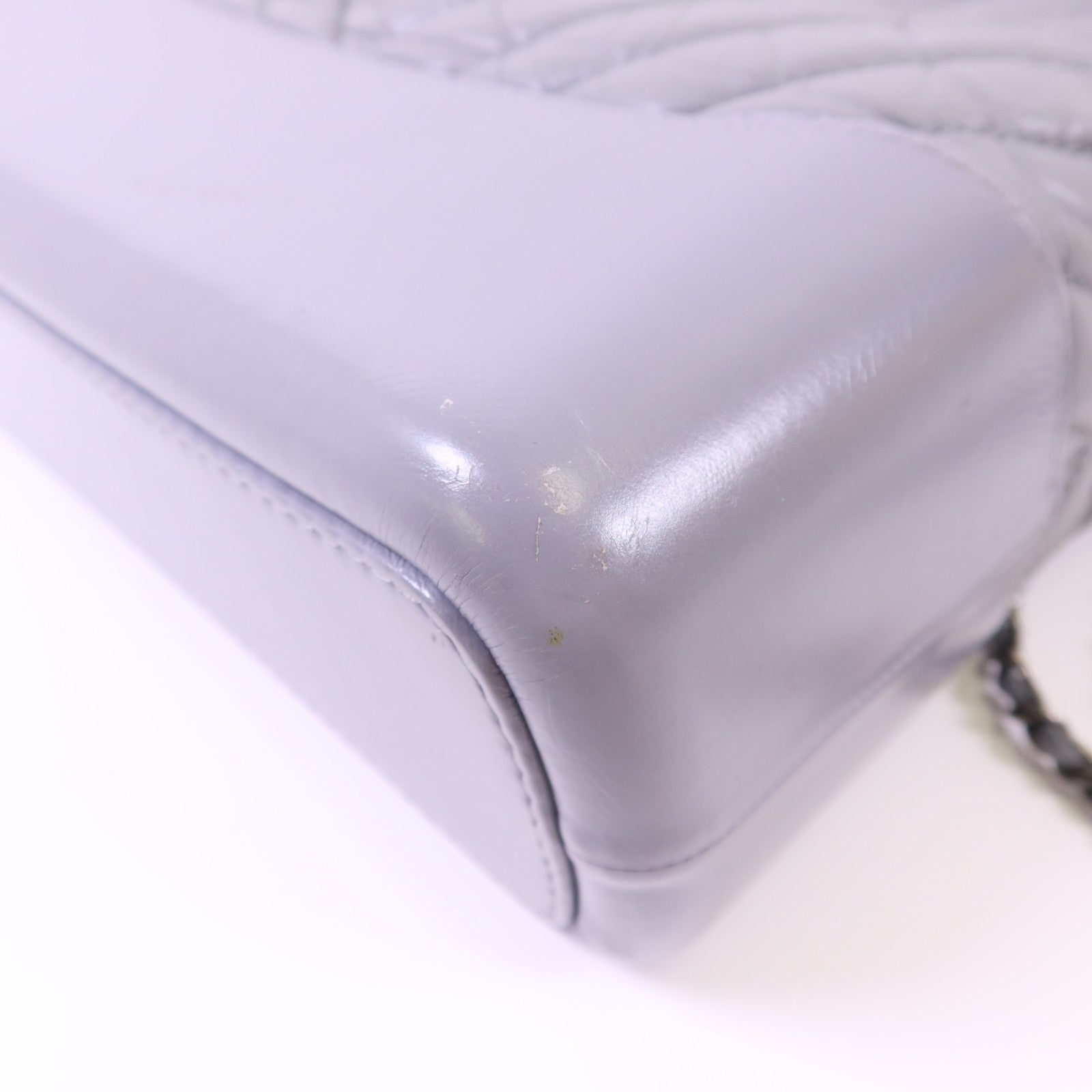 CHANEL 牛皮皮革Gabrielle Large鏈帶肩背袋