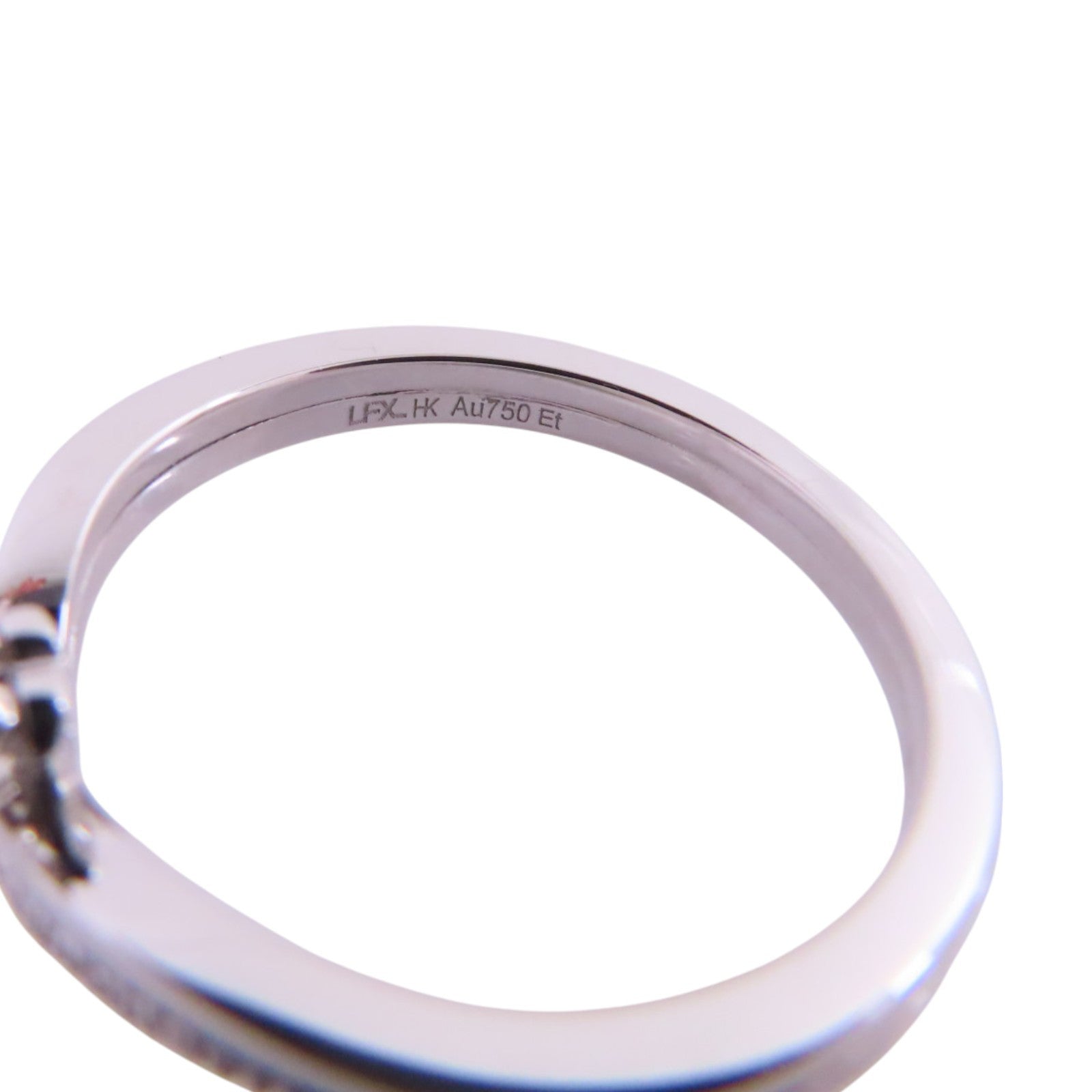 JEWELRY 18K白金/鑽石Diamond Ring戒指US#5.75