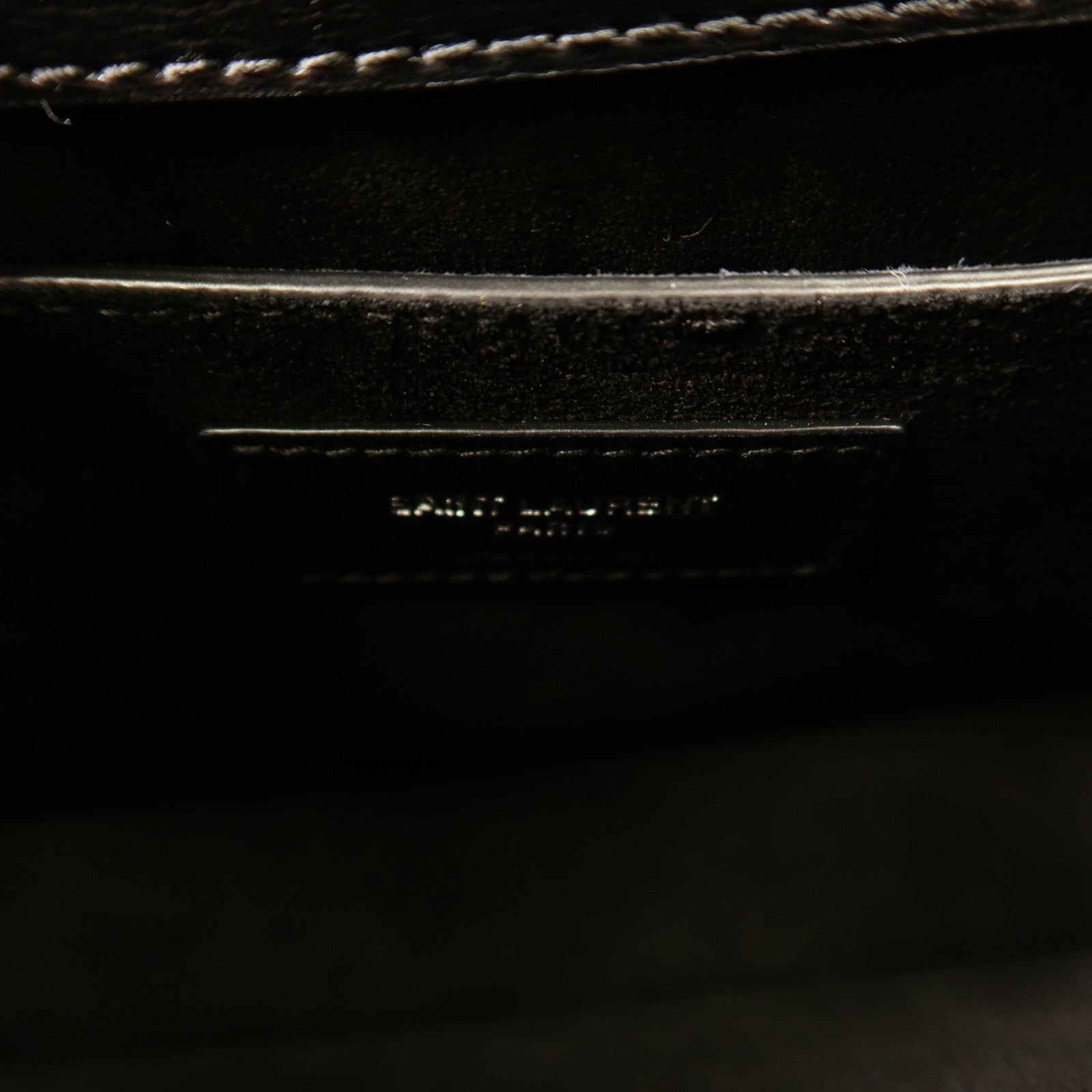SAINT LAURENT 牛皮皮革Sunset Medium銀扣鏈帶肩背袋