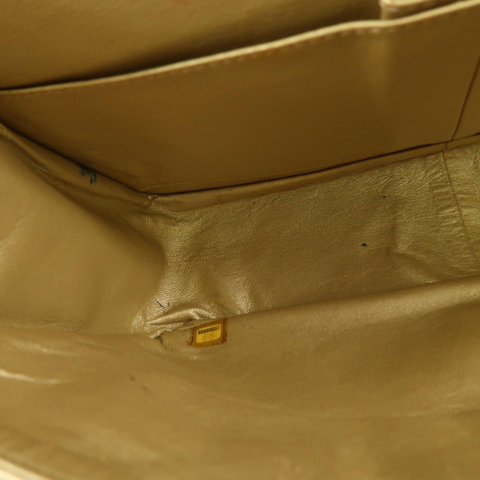 CHANEL 牛皮皮革Jumbo 2.55金扣鏈帶肩背袋