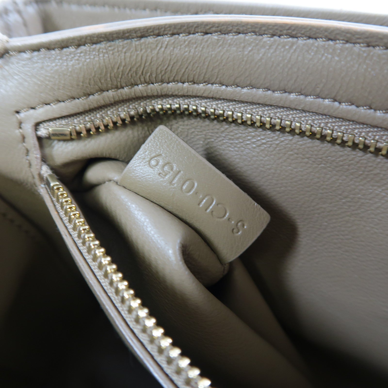 CELINE 牛皮皮革C Bag金扣鏈帶肩背袋