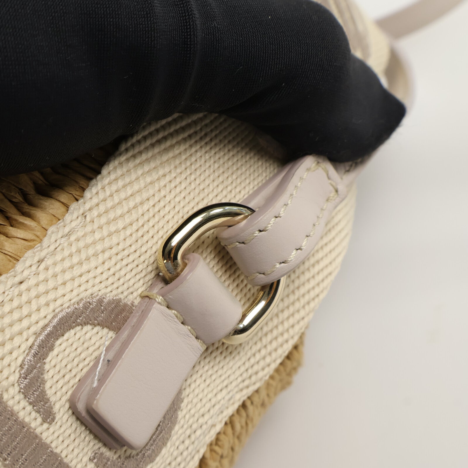 Chloe 藤料Small Woody Basket手挽肩背兩用袋