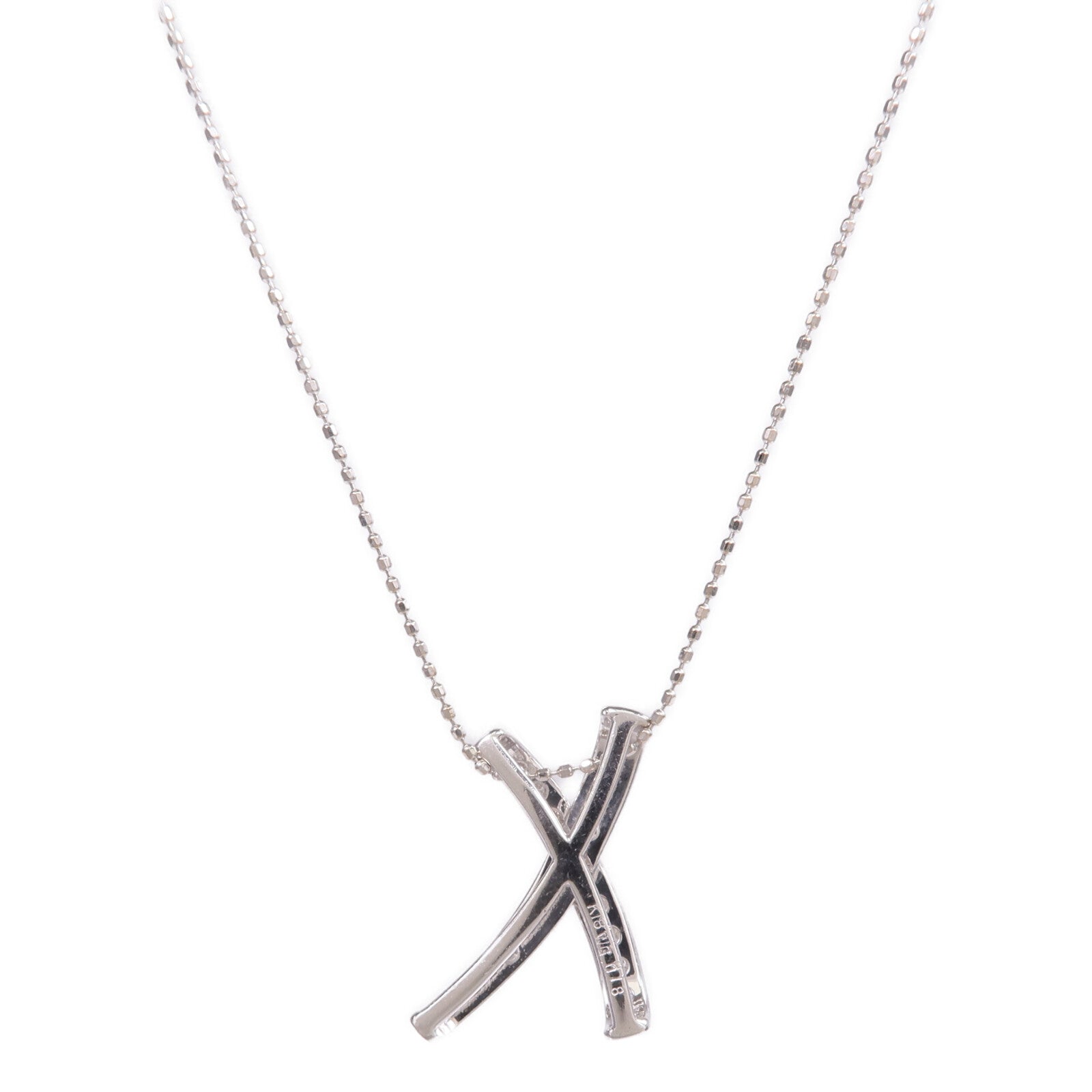 JEWELRY 18K白金Diamond Necklace鑽石項鍊