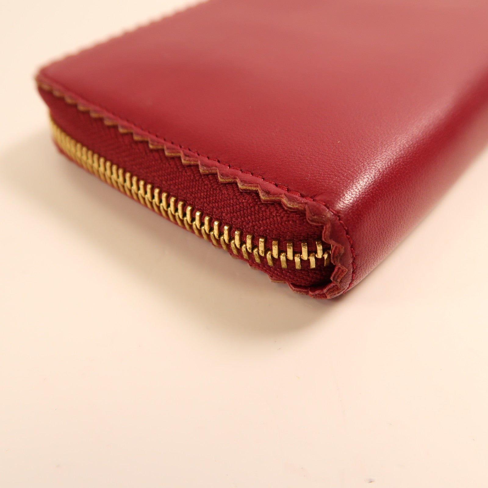 LOEWE 【激減優惠】羊皮皮革Long Wallet金扣長錢包