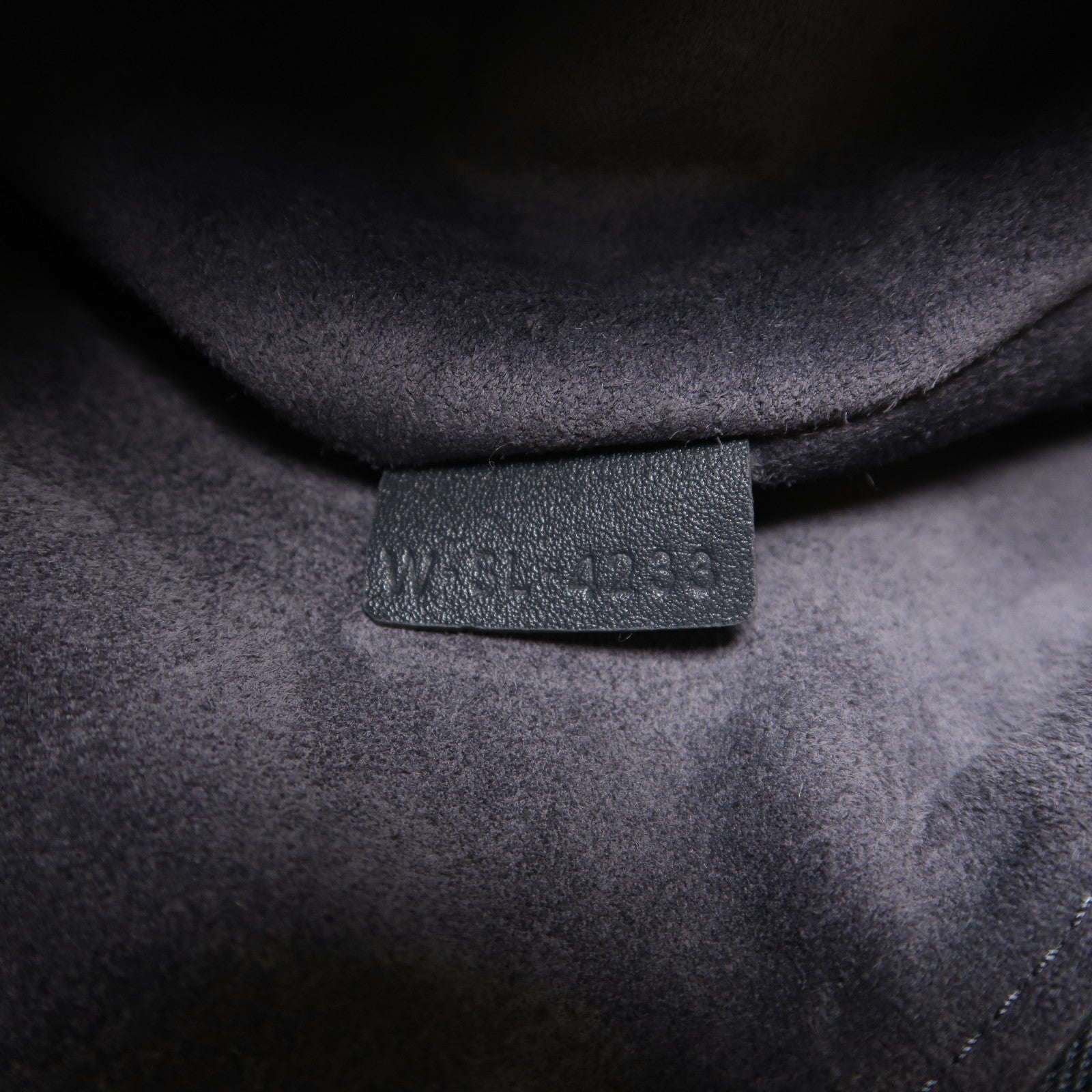 CELINE 牛皮皮革Heloise Bag金扣手挽袋灰色