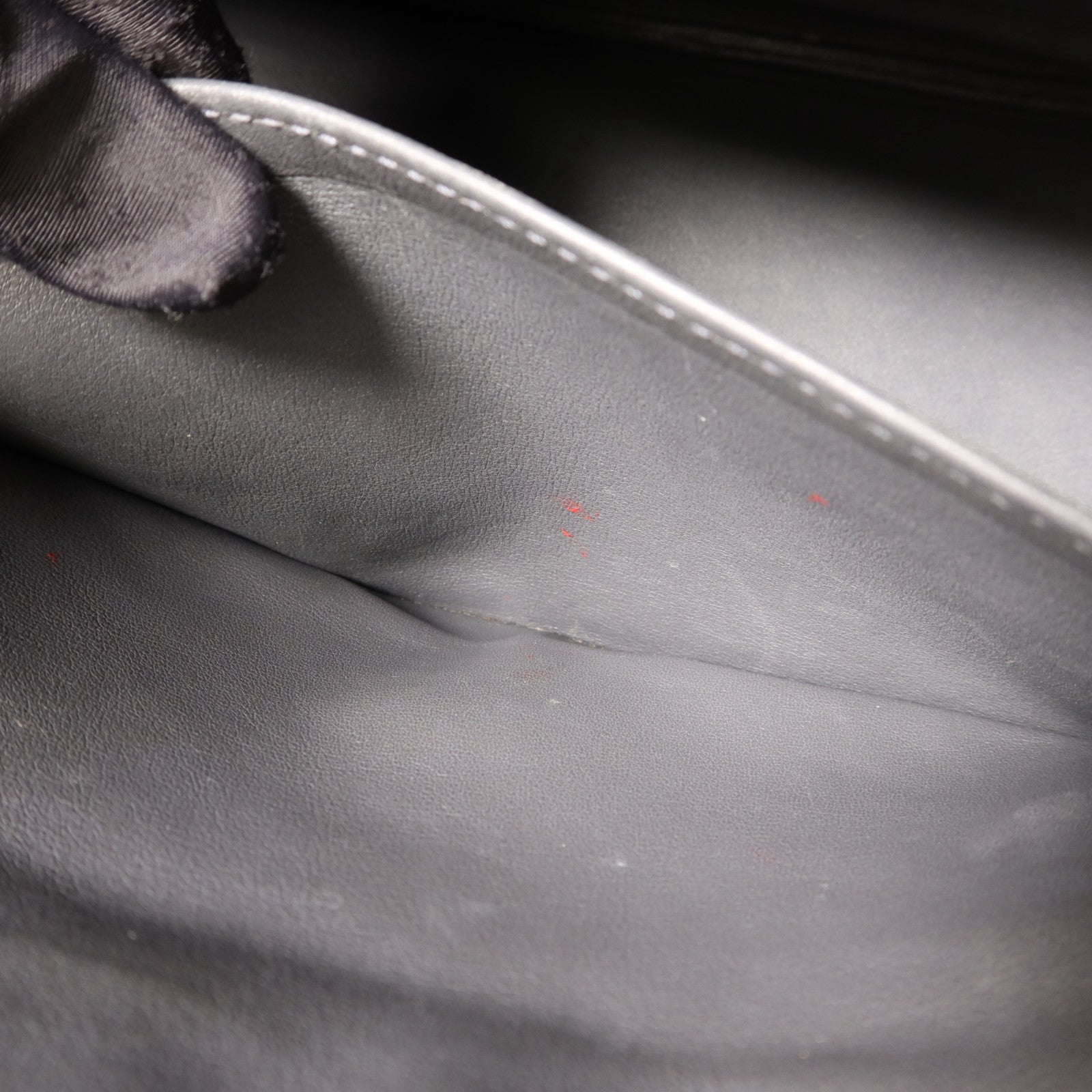HERMES Swift皮革Birkin 30銀扣手挽袋Graphite