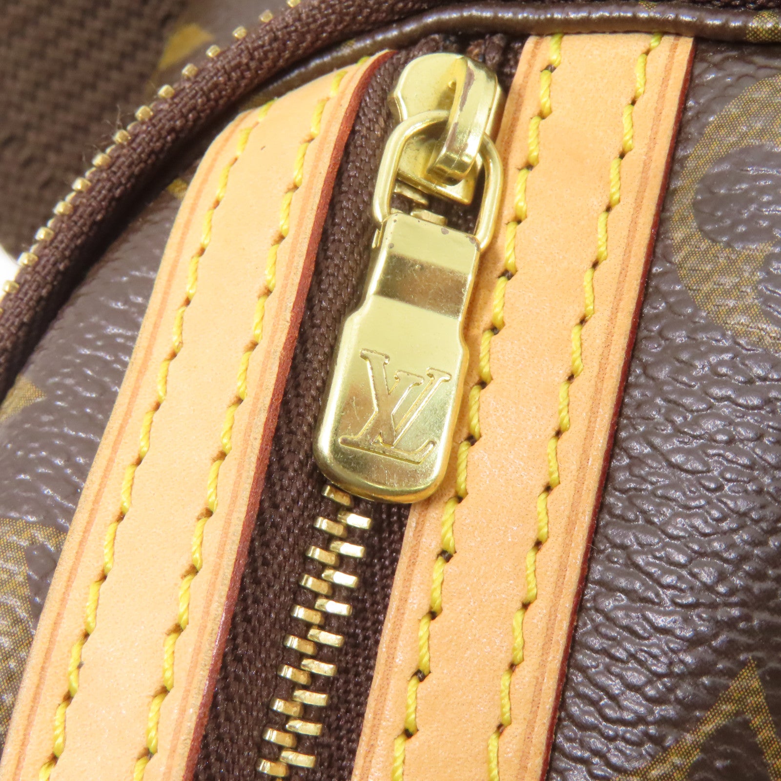 LOUIS VUITTON Monogram Sac Bosphore金扣背包啡色